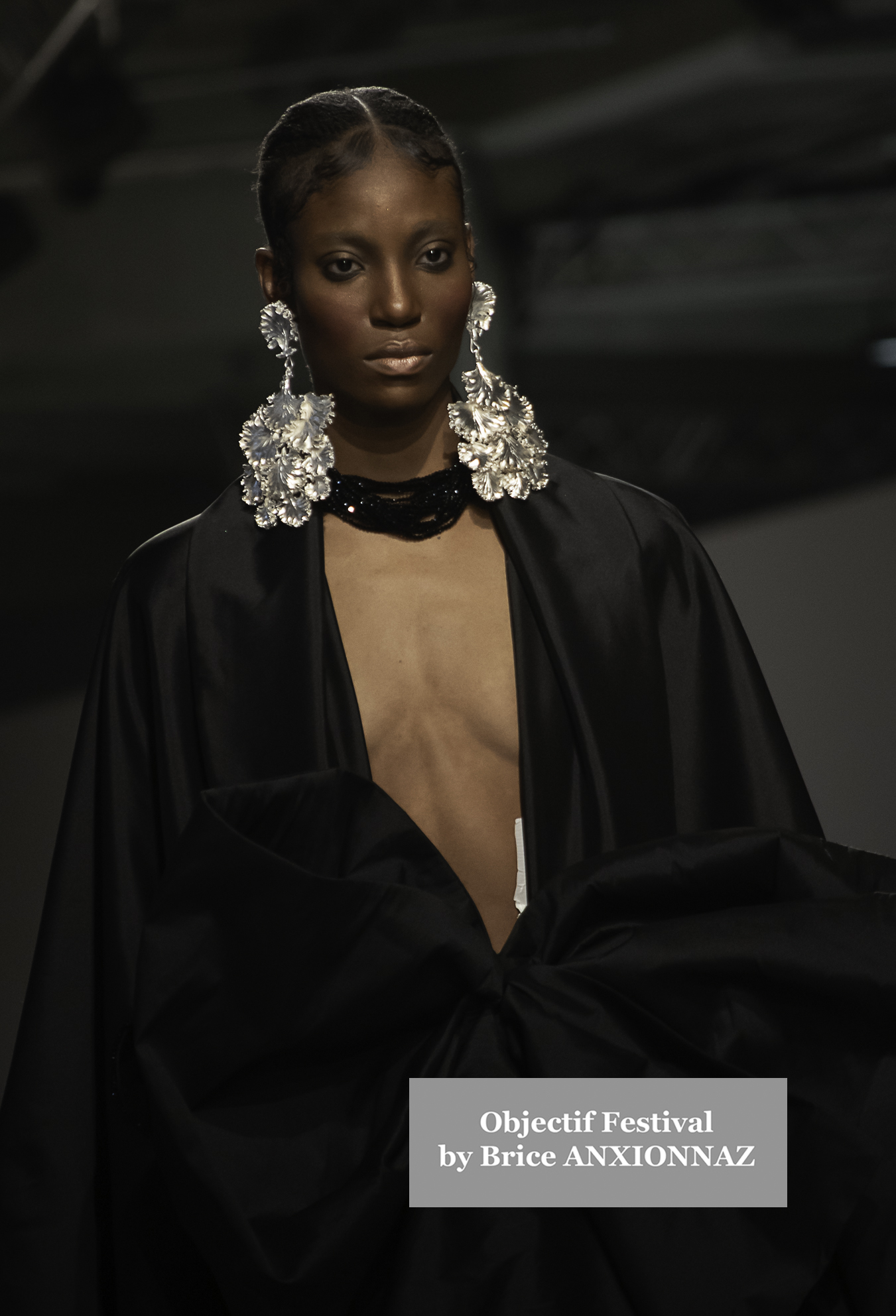 Runway Juana Martin at the Paris Fashion Week Haute Couture on January 30th, 2025 - Photos by Brice ANXIONNAZ (Objectif Festival)