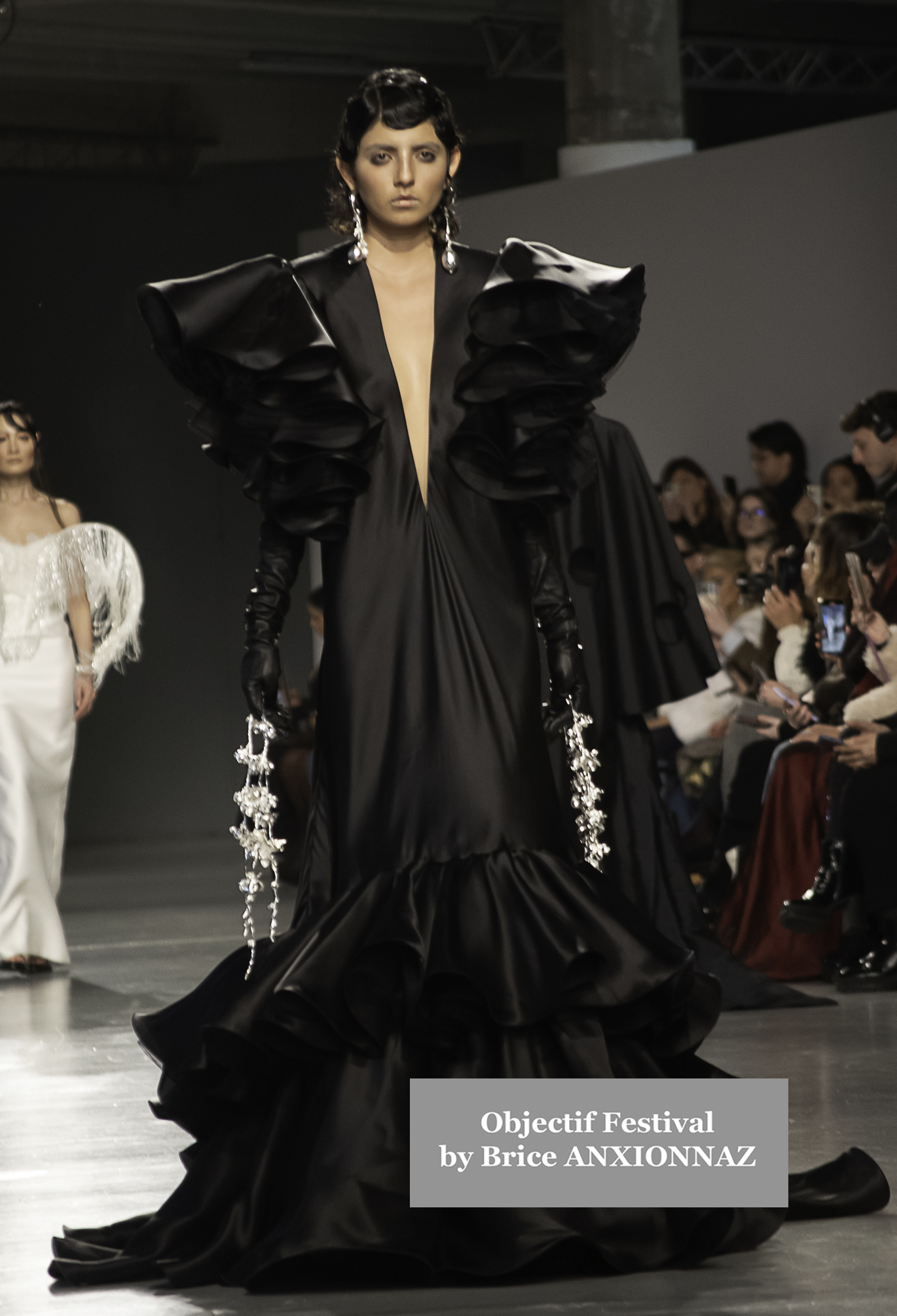 Runway Juana Martin at the Paris Fashion Week Haute Couture on January 30th, 2025 - Photos by Brice ANXIONNAZ (Objectif Festival)