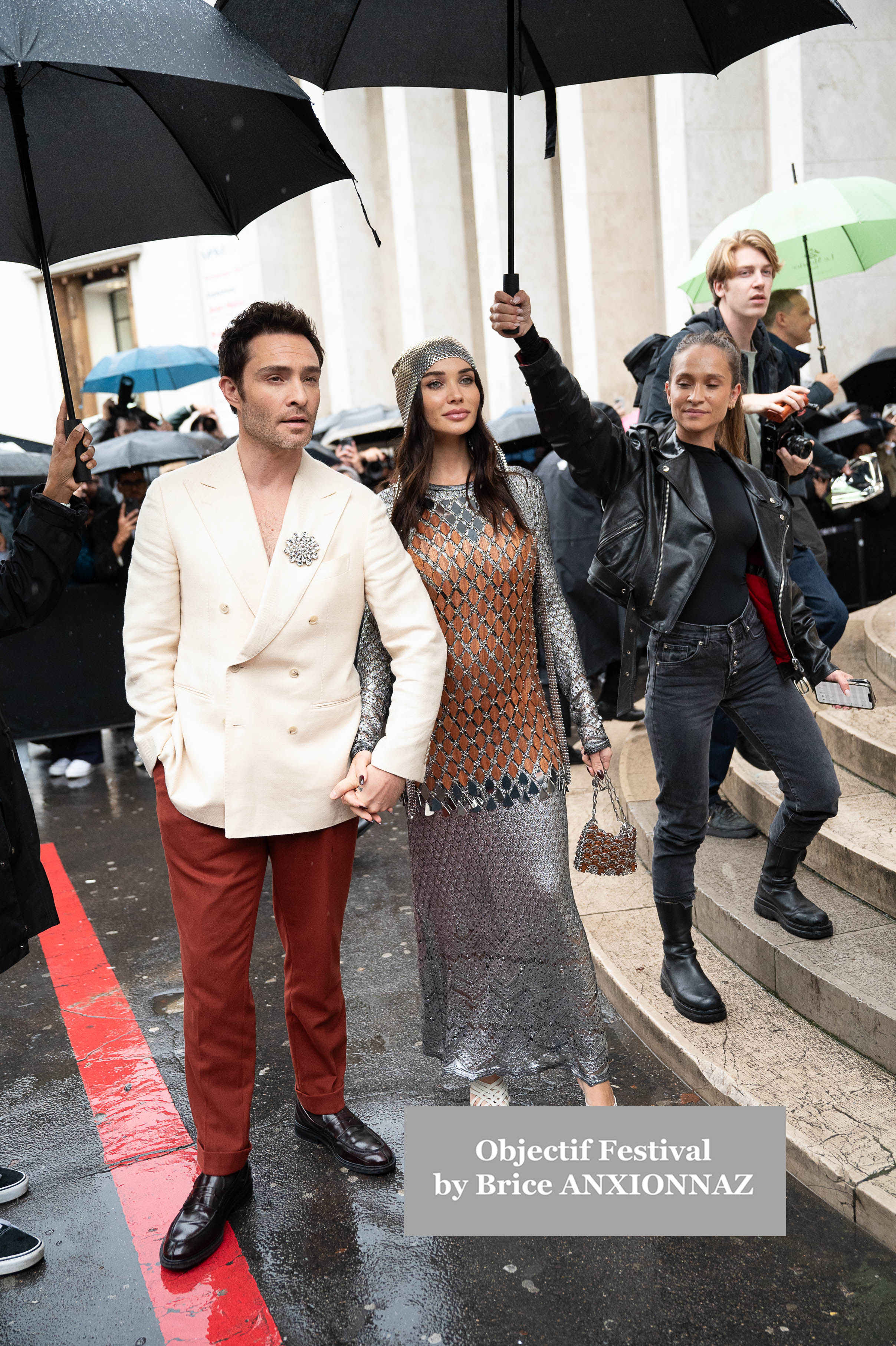  Ed Westwick - Show attends the PFW-Women-Ready-to-Wear-SS-25, France on March 1st, 2025 - Photos by Brice ANXIONNAZ (Objectif Festival)
