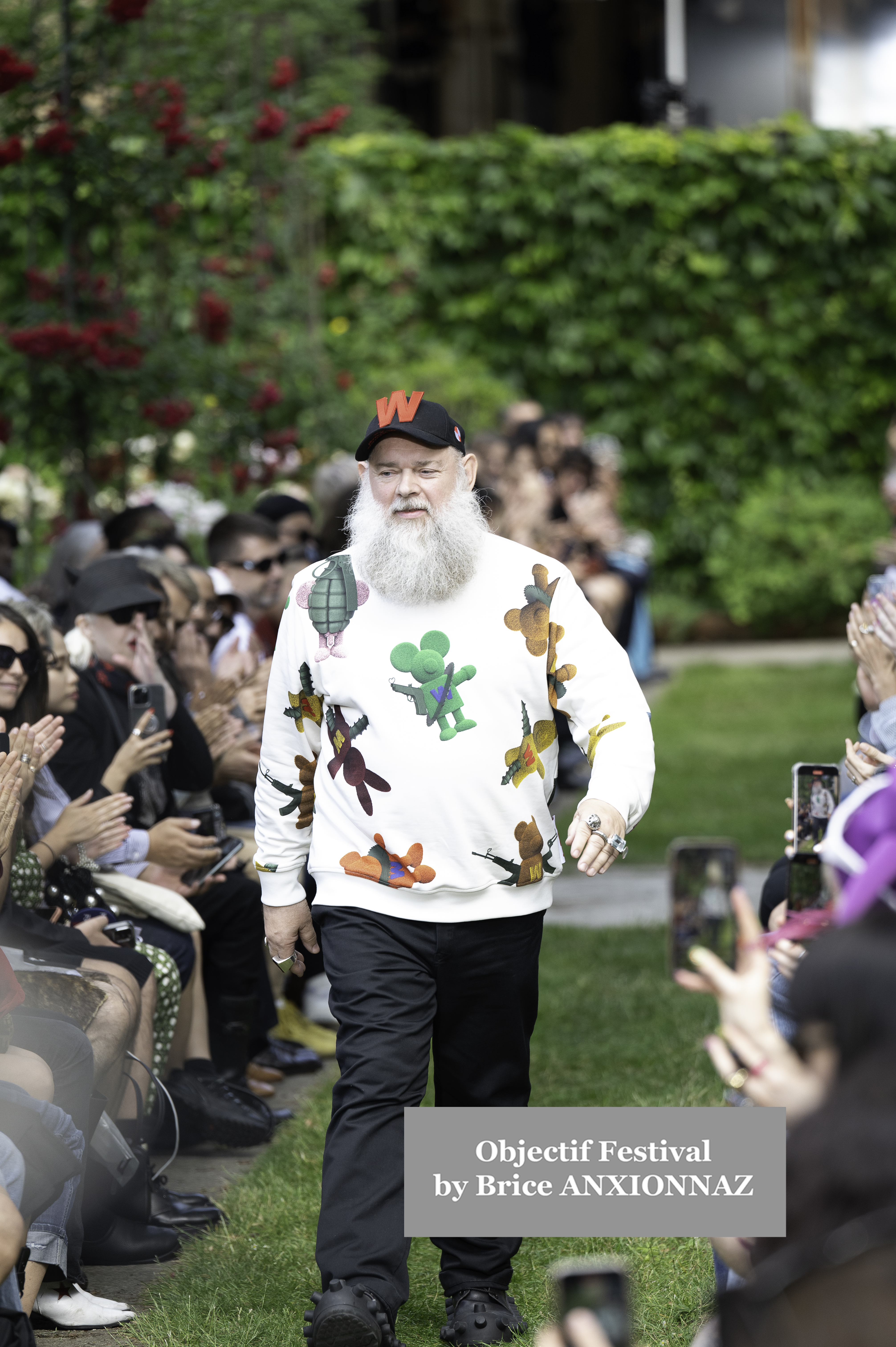 Fashion Designer Walter Van Beirendonck - Show attends the waltervanbeirendonck, France on February 28th, 2025 - Photos by Brice ANXIONNAZ (Objectif Festival)