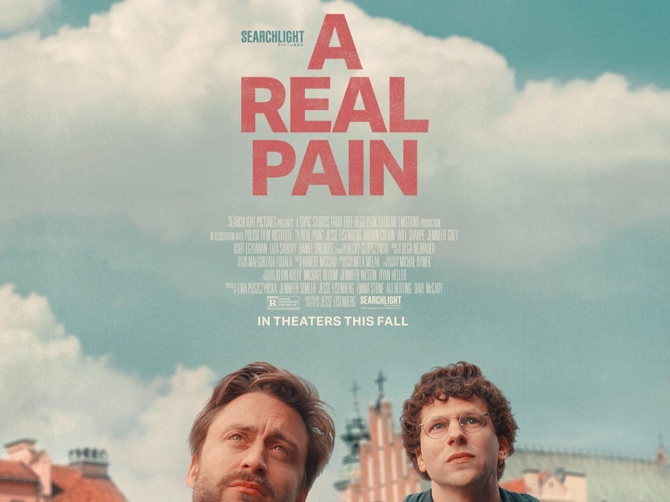 A Real Pain movie poster