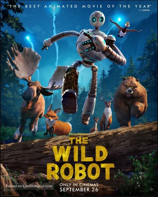 The Wild Robot movie poster