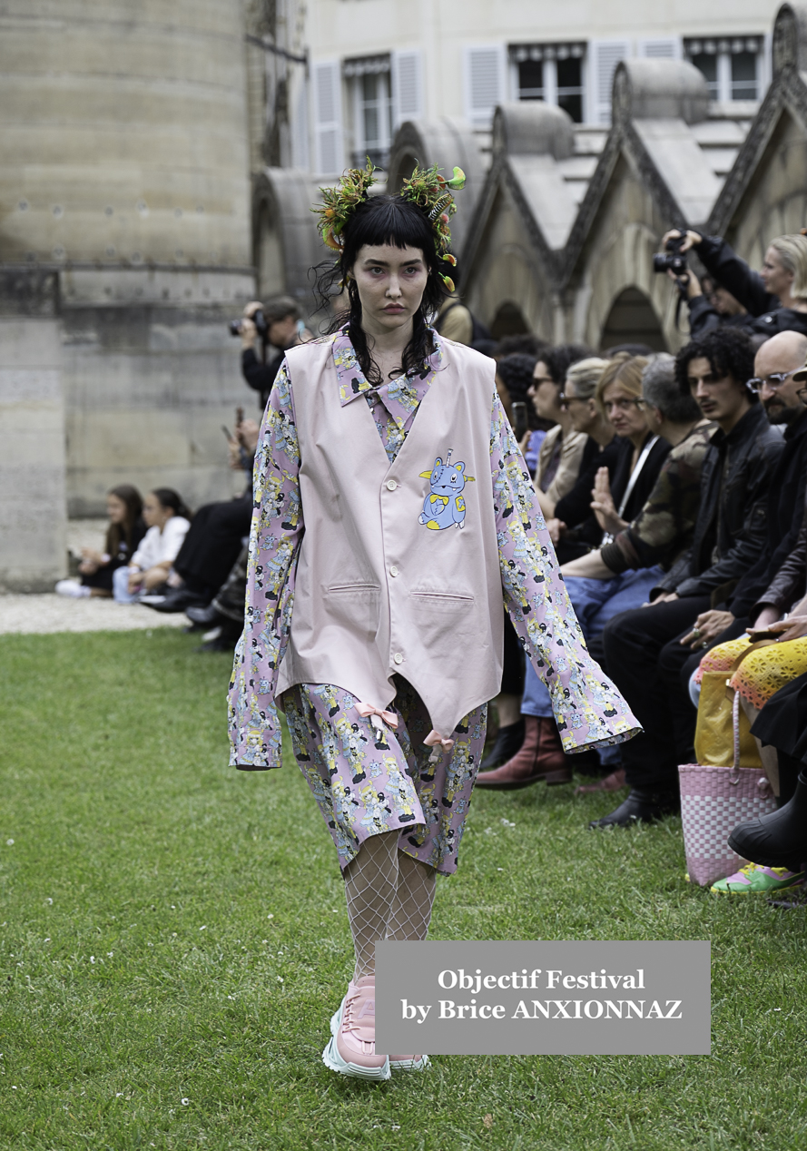 Runway and guests arrivals at shows of the PFW Menswear SS 25