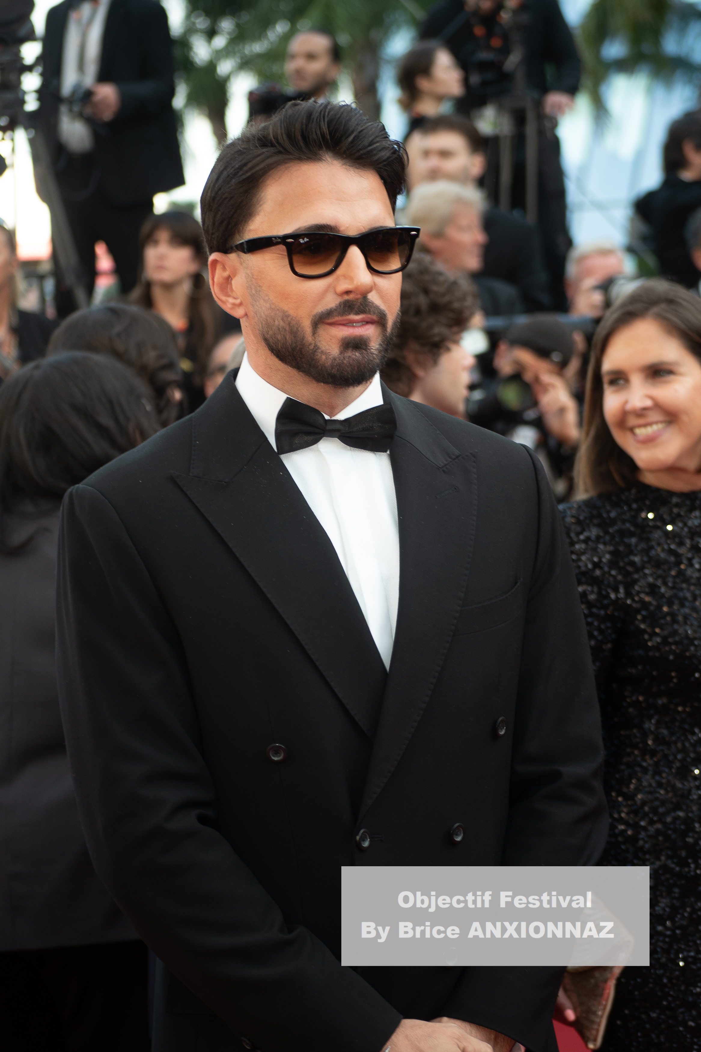 Nabilla Benatia Et Thomas Vergara / 78th Cannes International Film Festival / Objectif Festival by Brice ANXIONNAZ