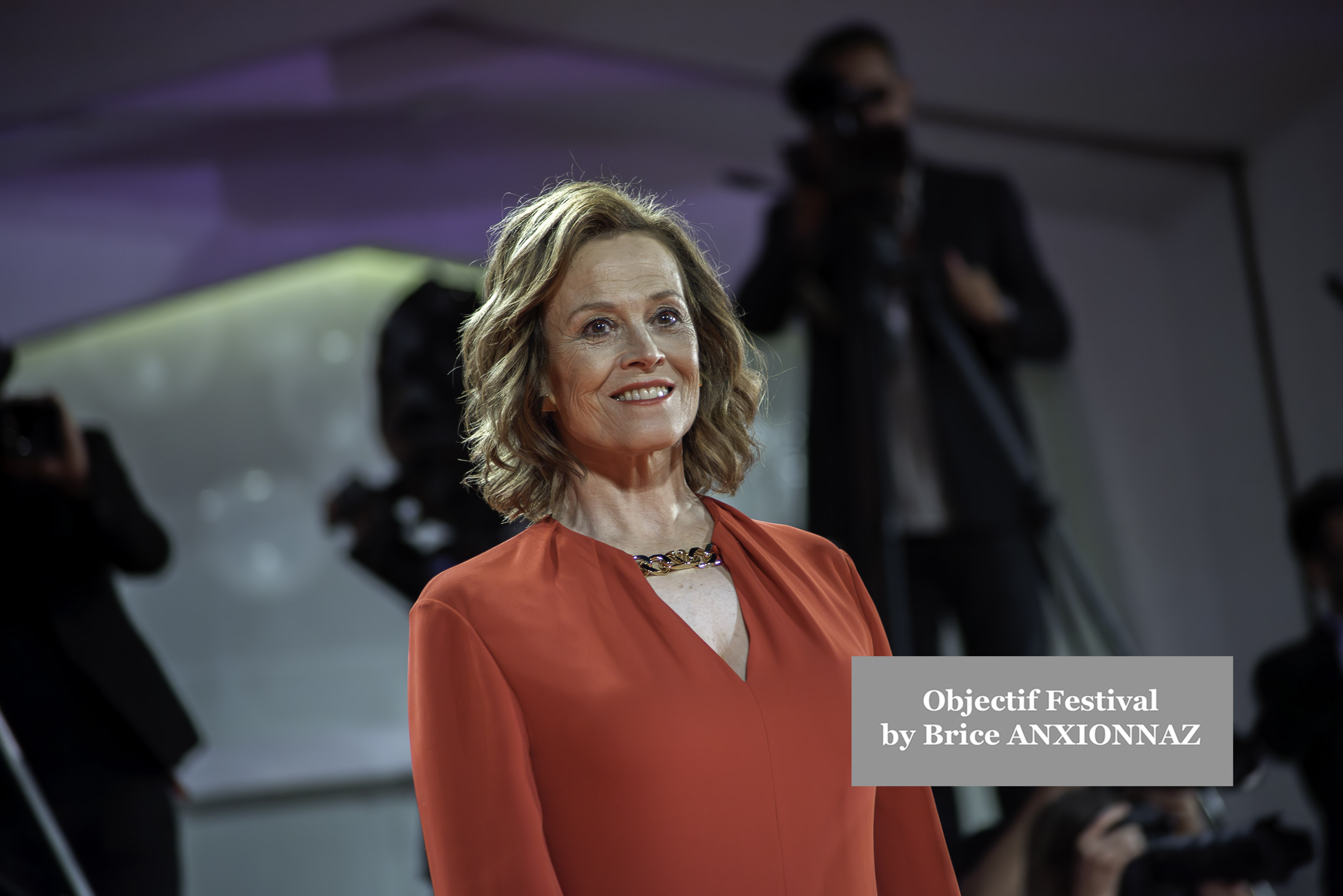 Golden  Lion  Sigourney Weaver / 81st Mostra Del Cinema / Objectif Festival by Brice ANXIONNAZ