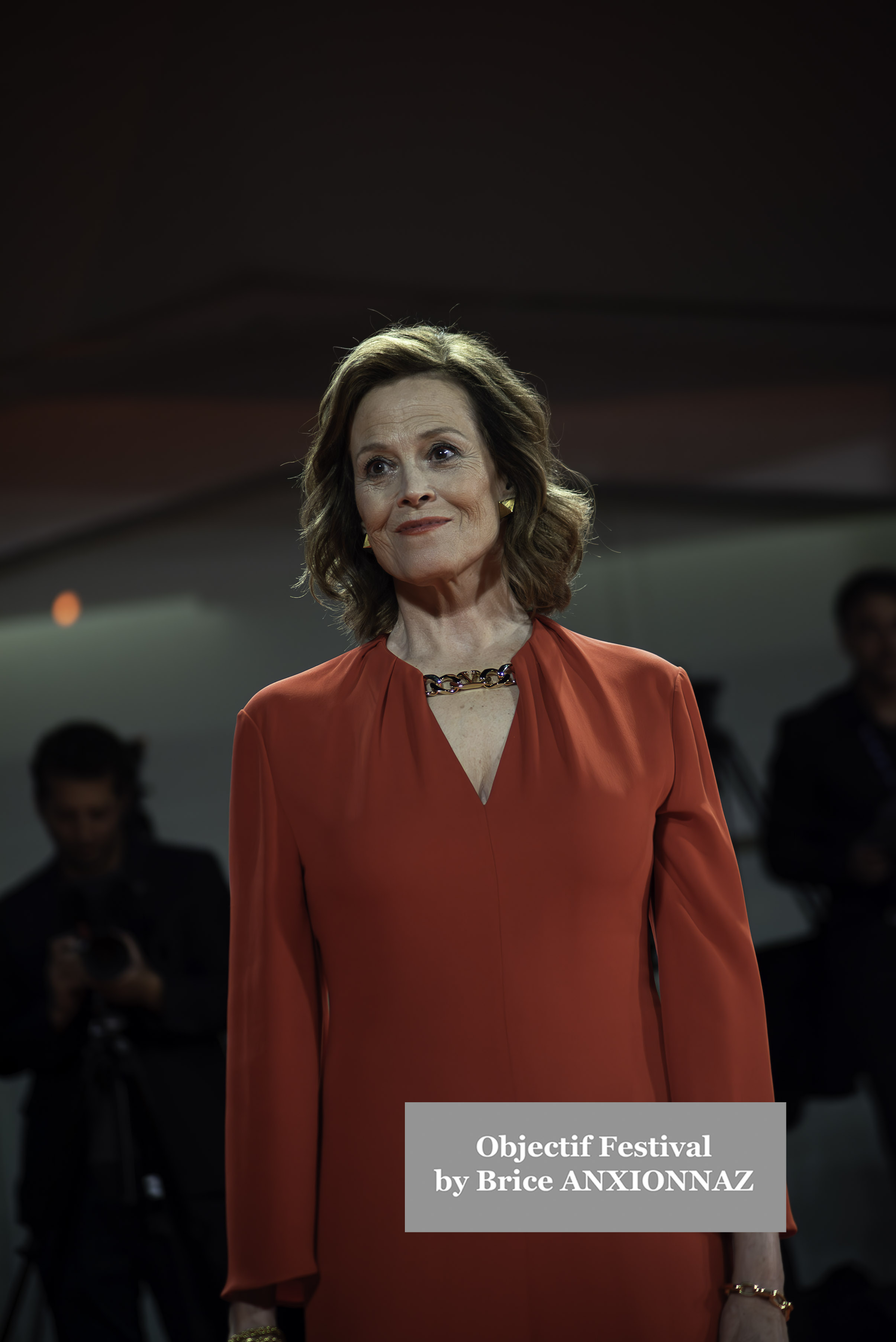 Golden  Lion  Sigourney Weaver / 81st Mostra Del Cinema / Objectif Festival by Brice ANXIONNAZ