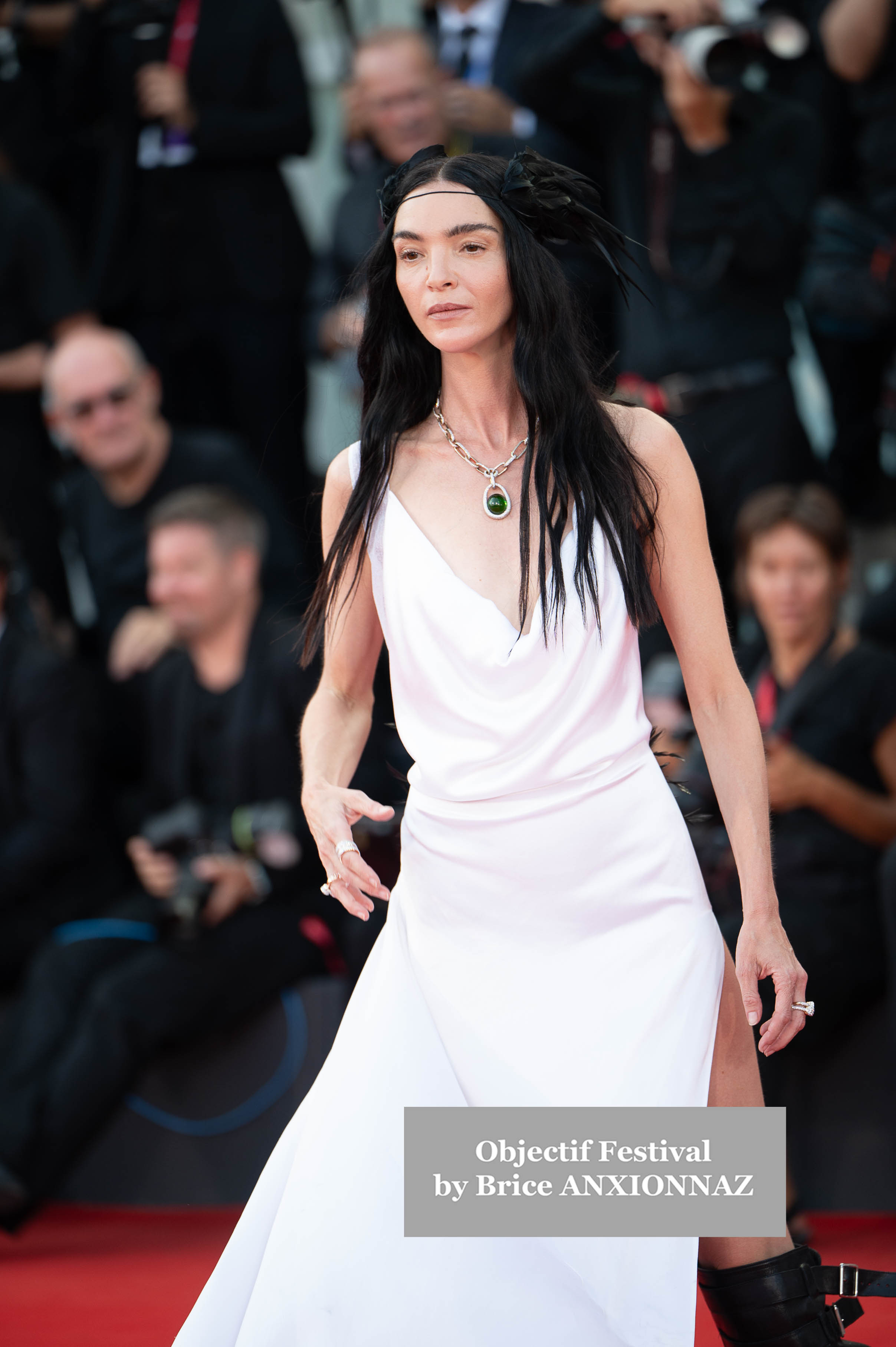 Mariacarla Boscono / 81st Mostra Del Cinema / Objectif Festival by Brice ANXIONNAZ