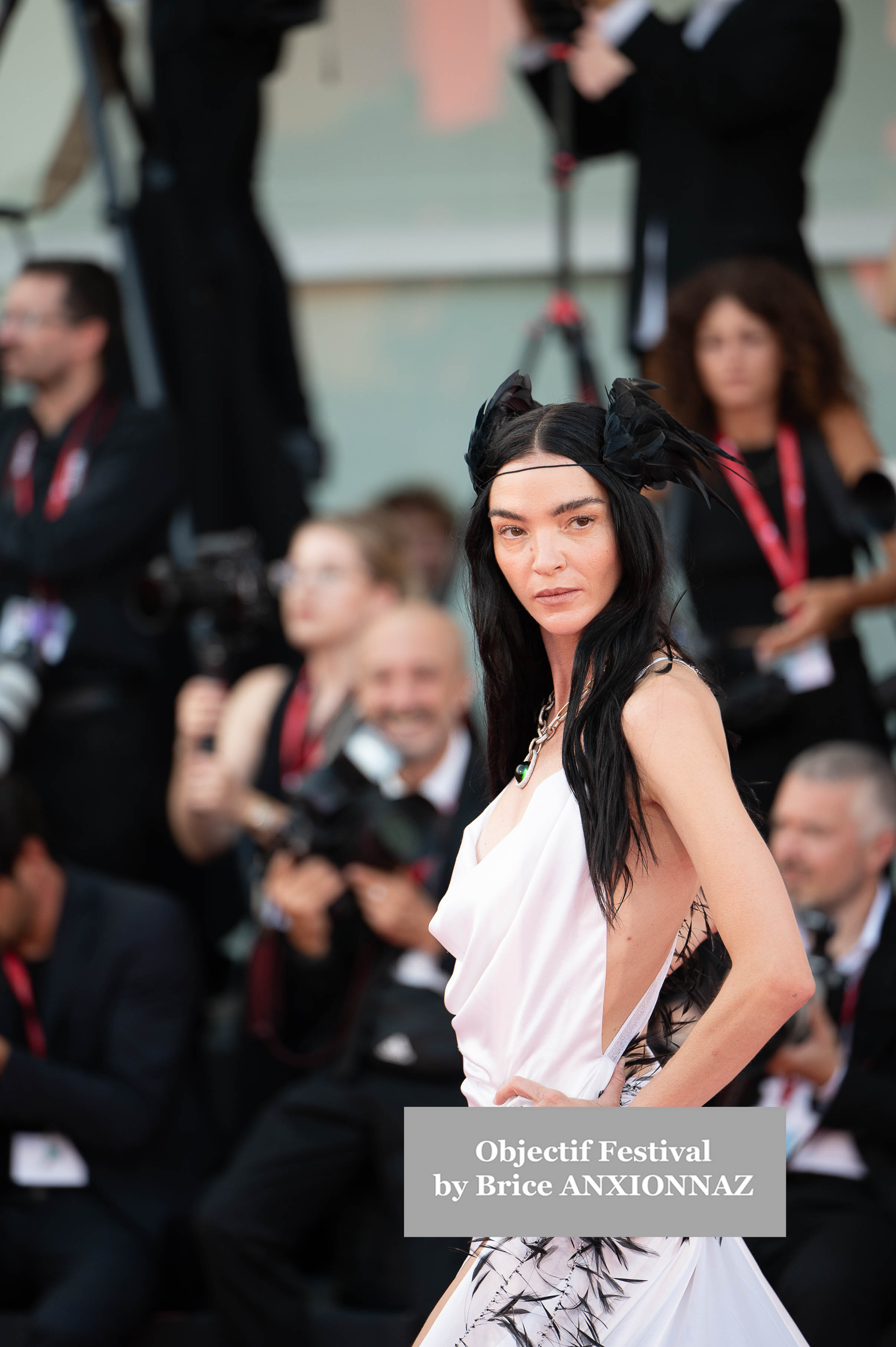 Mariacarla Boscono / 81st Mostra Del Cinema / Objectif Festival by Brice ANXIONNAZ