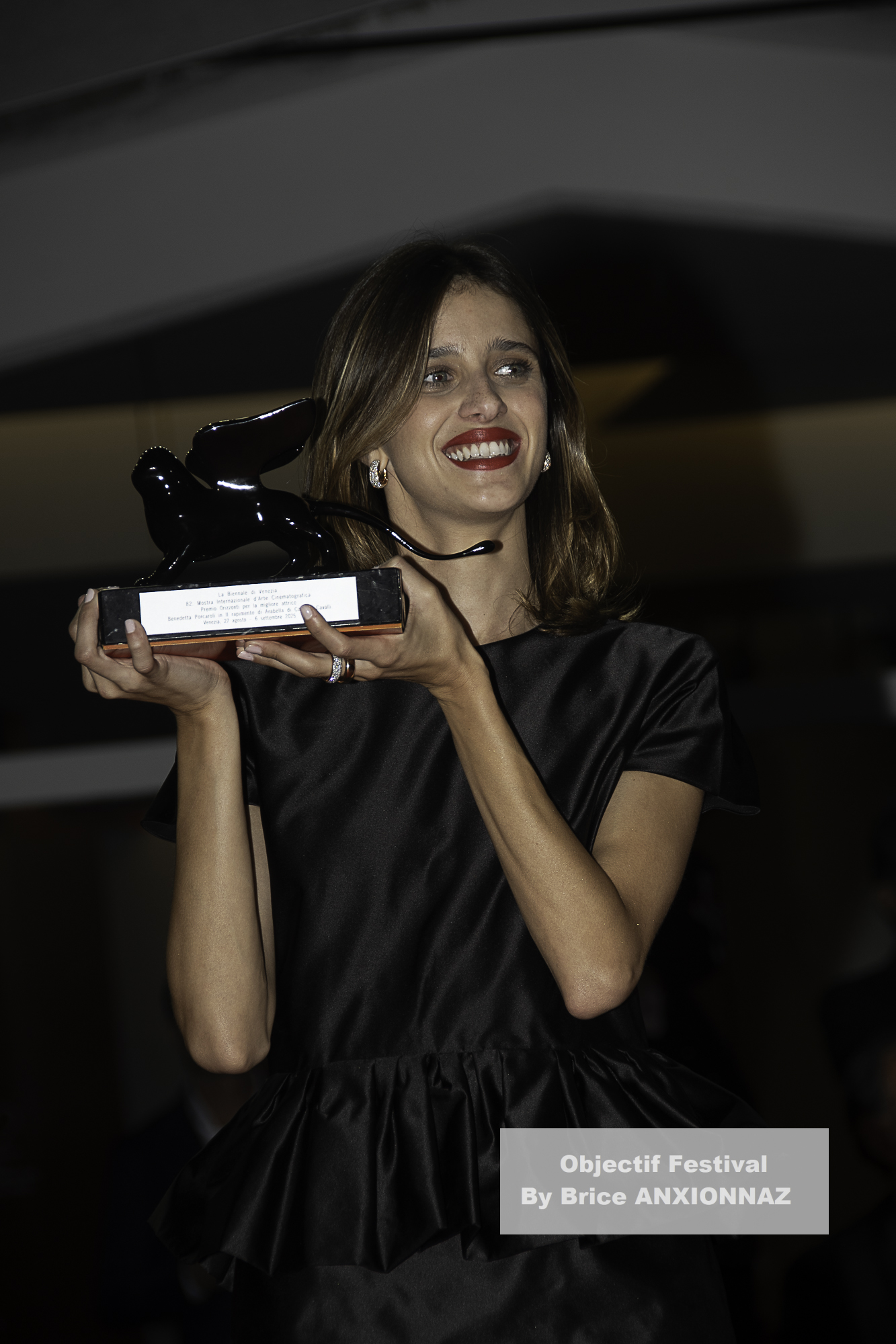 Benedetta Porcaroli / 82eme Mostra Del Cinema / Objectif Festival by Brice ANXIONNAZ