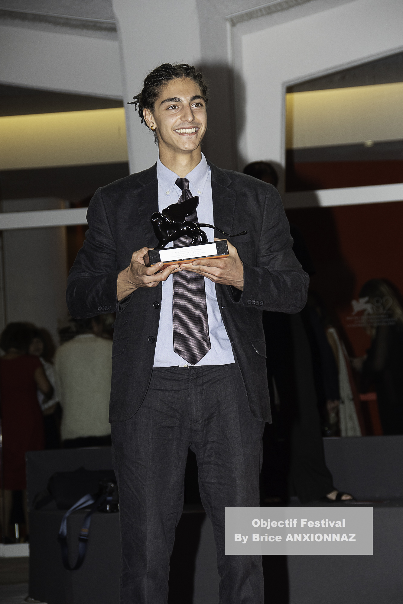Giacomo Covi / 82eme Mostra Del Cinema / Objectif Festival by Brice ANXIONNAZ
