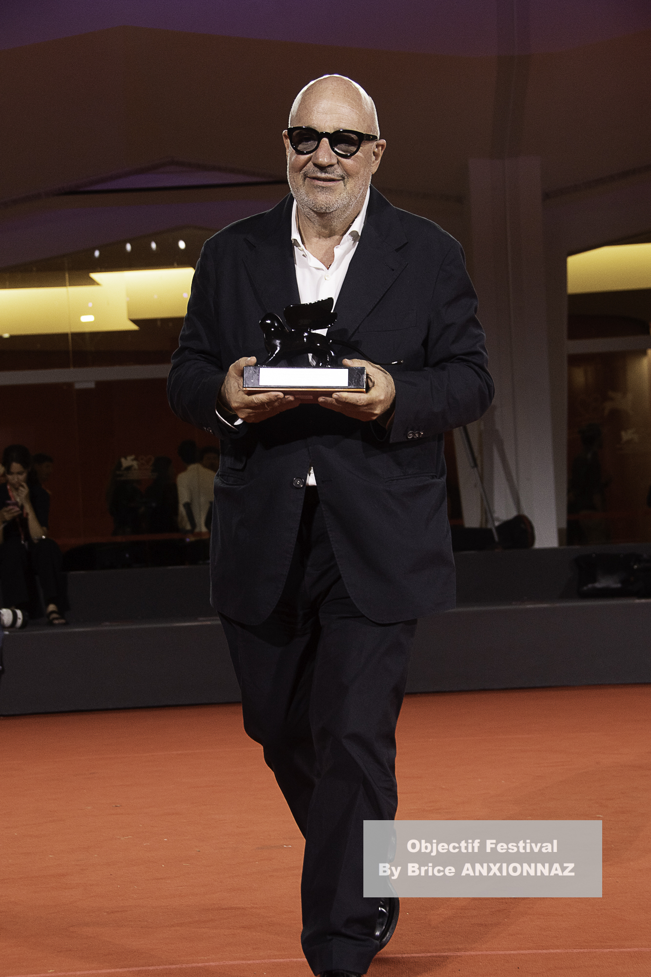 Gianfranco Rosi / 82eme Mostra Del Cinema / Objectif Festival by Brice ANXIONNAZ