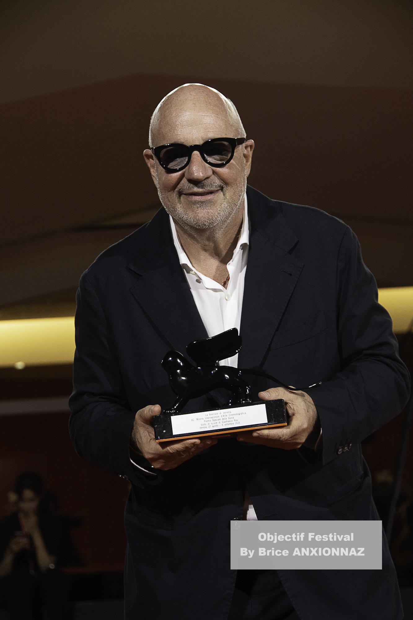 Gianfranco Rosi / 82eme Mostra Del Cinema / Objectif Festival by Brice ANXIONNAZ