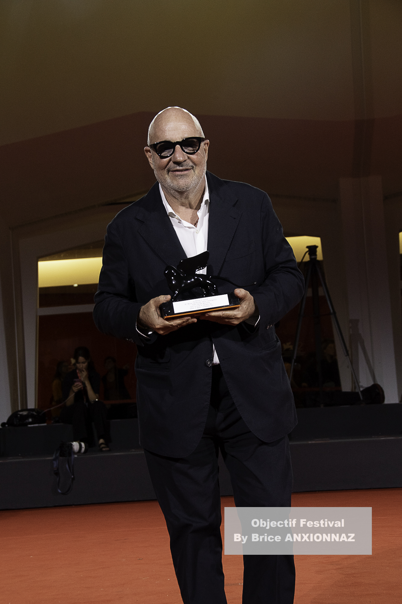 Gianfranco Rosi / 82eme Mostra Del Cinema / Objectif Festival by Brice ANXIONNAZ