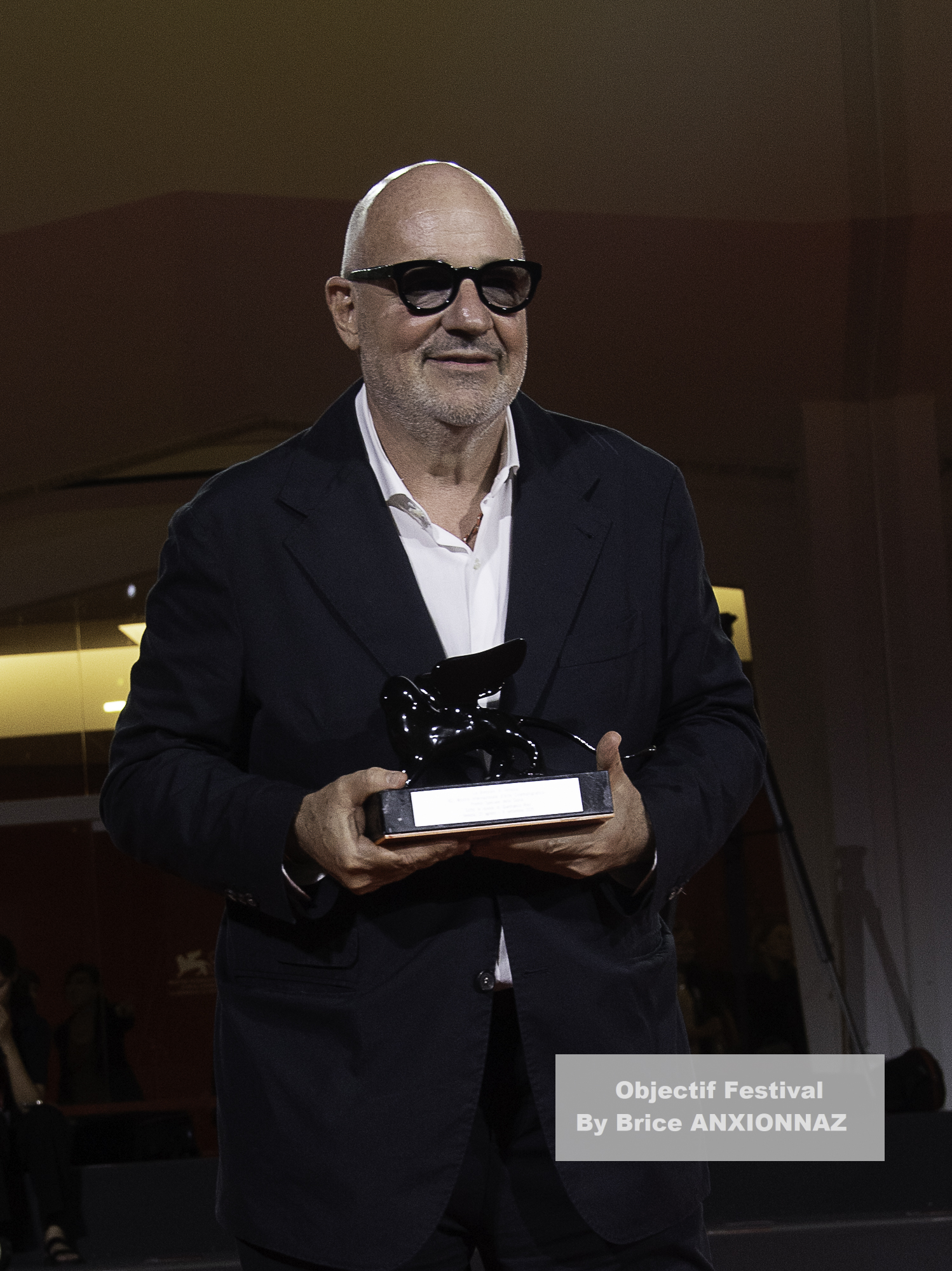 Gianfranco Rosi / 82eme Mostra Del Cinema / Objectif Festival by Brice ANXIONNAZ