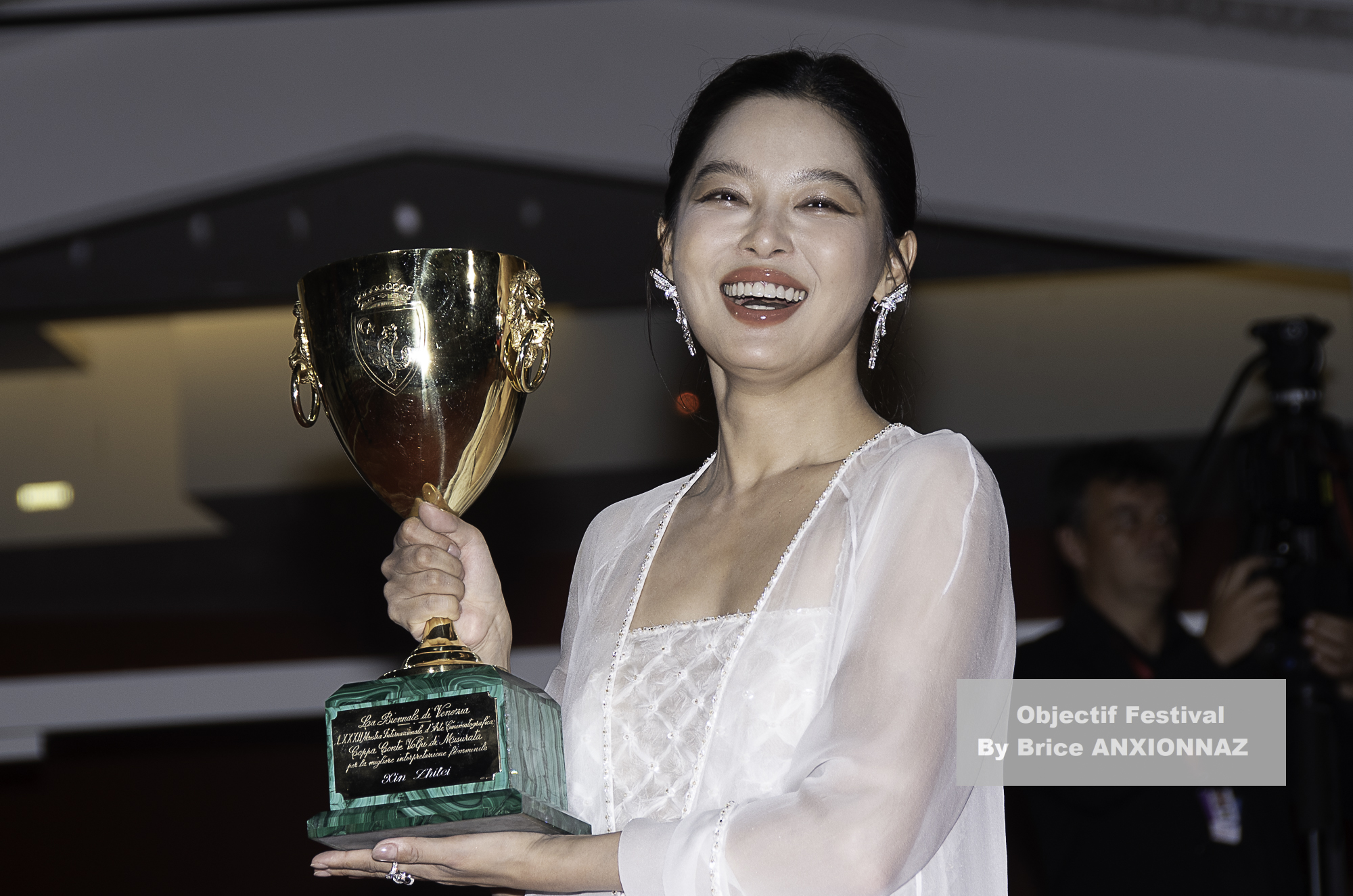 Xin Zhilei / 82eme Mostra Del Cinema / Objectif Festival by Brice ANXIONNAZ