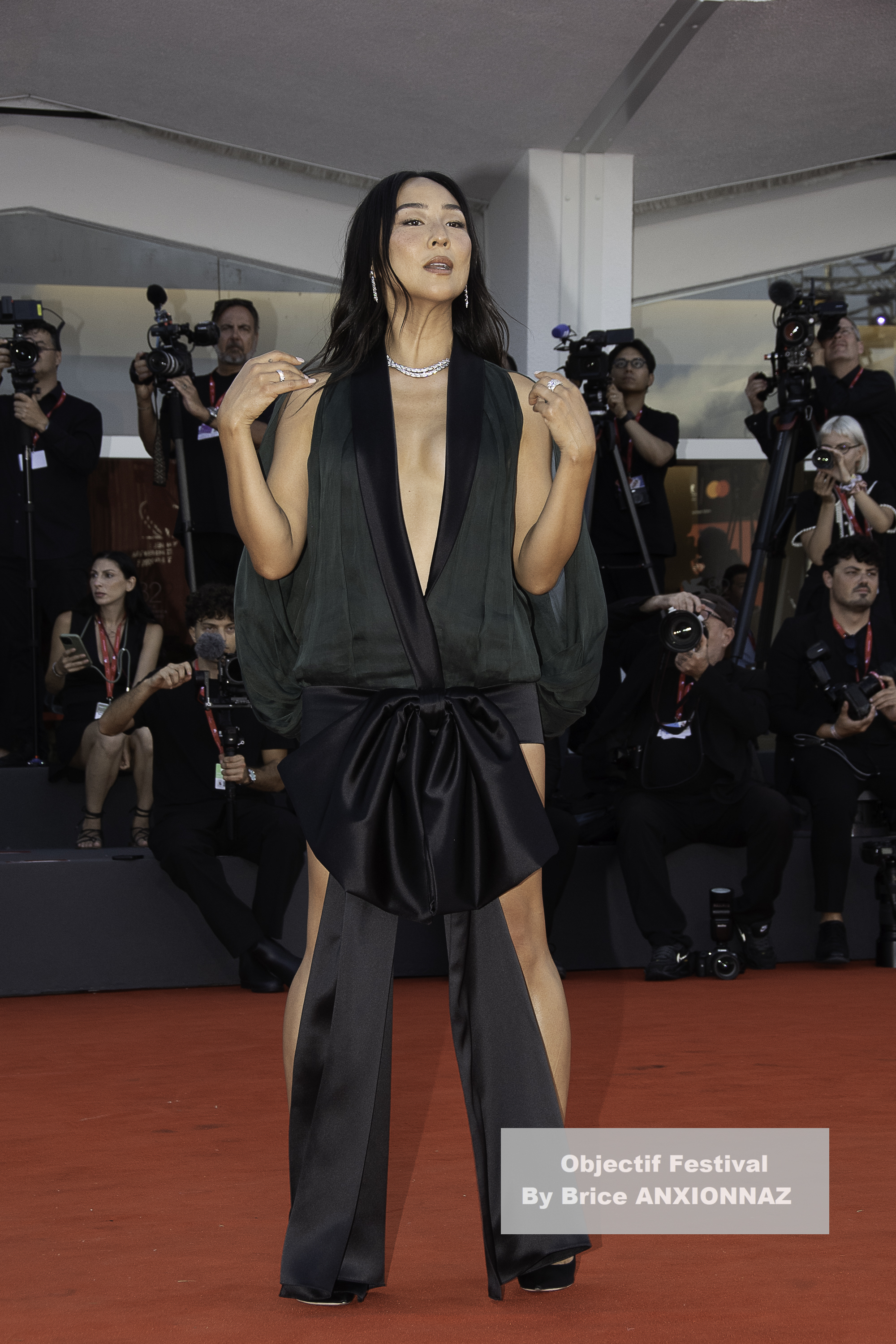 Greta Lee / 82eme Mostra Del Cinema / Objectif Festival by Brice ANXIONNAZ