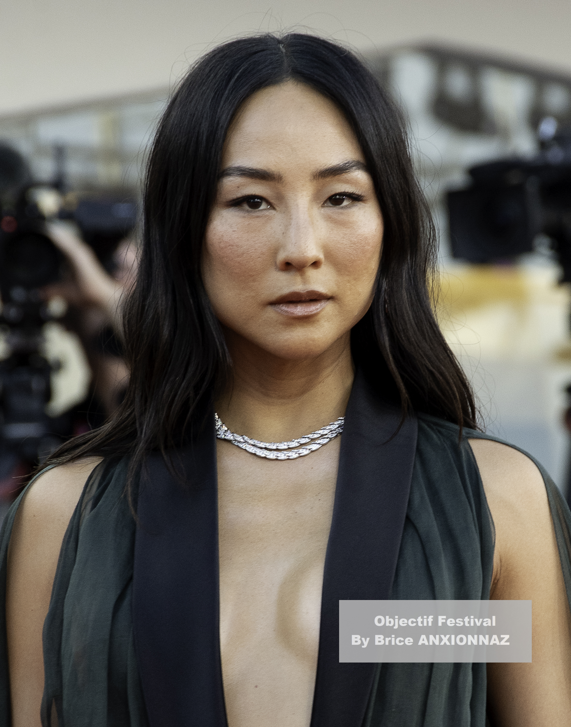 Greta Lee / 82eme Mostra Del Cinema / Objectif Festival by Brice ANXIONNAZ
