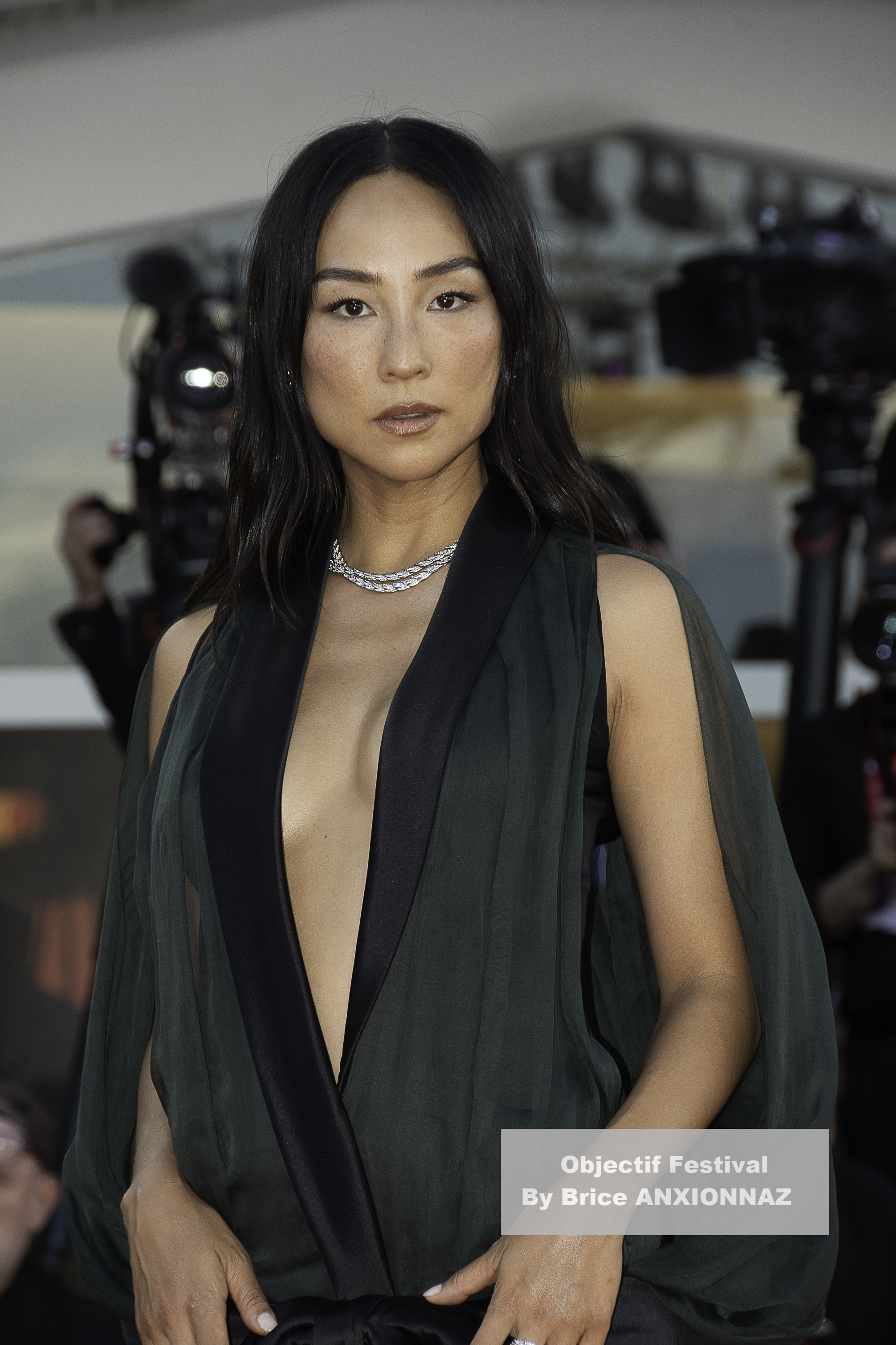 Greta Lee / 82eme Mostra Del Cinema / Objectif Festival by Brice ANXIONNAZ