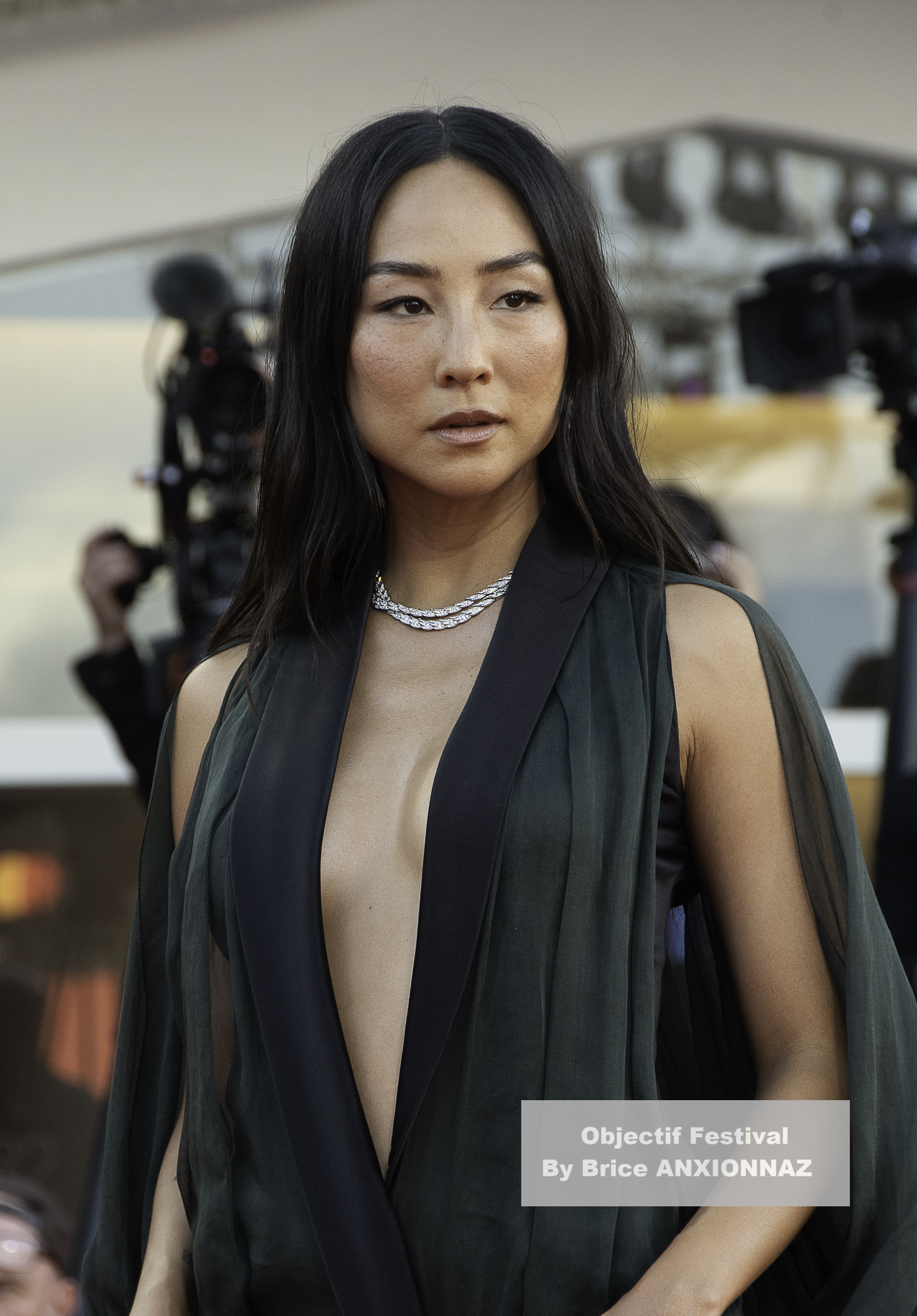 Greta Lee / 82eme Mostra Del Cinema / Objectif Festival by Brice ANXIONNAZ