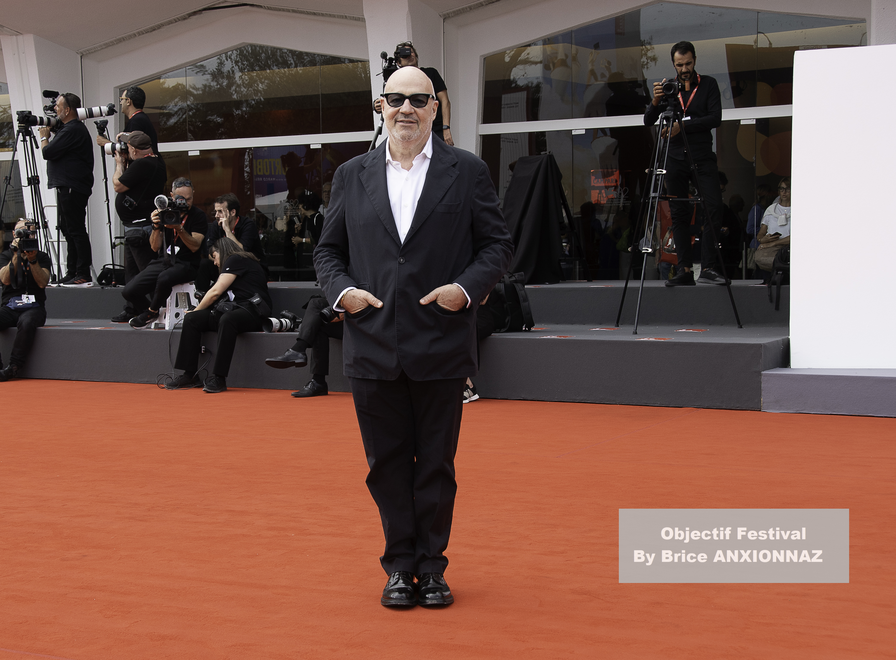 Gianfranco Rosi / 82eme Mostra Del Cinema / Objectif Festival by Brice ANXIONNAZ