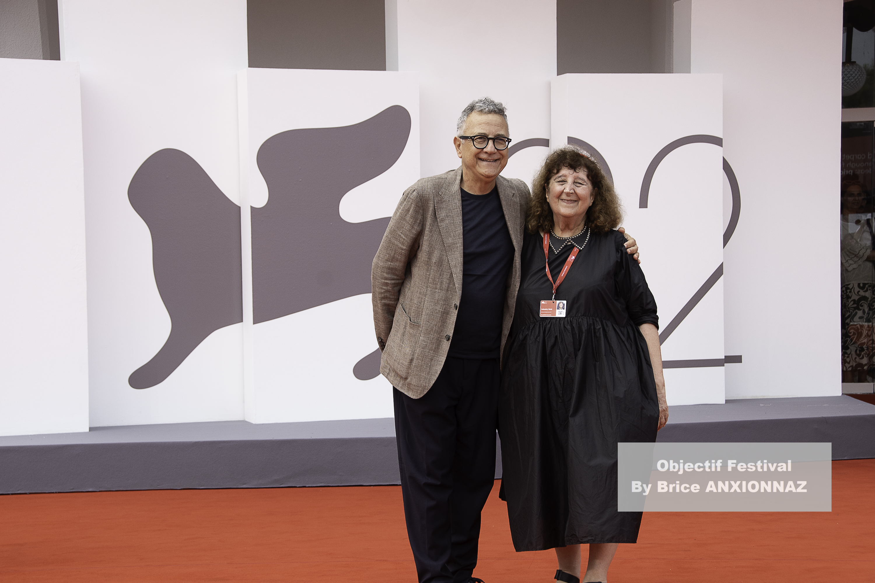 Paolo Del Brocco And Donatella Palermo / 82eme Mostra Del Cinema / Objectif Festival by Brice ANXIONNAZ