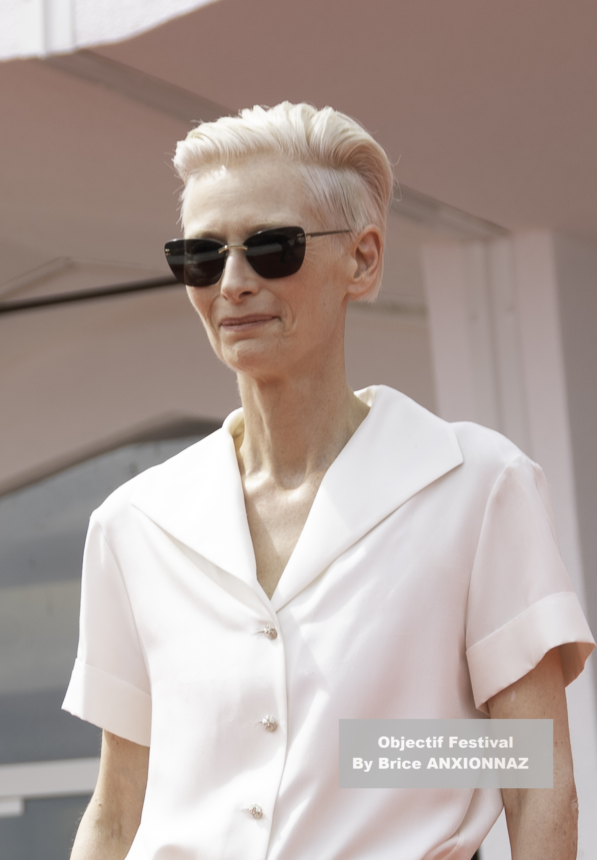 Tilda Swinton / 82eme Mostra Del Cinema / Objectif Festival by Brice ANXIONNAZ