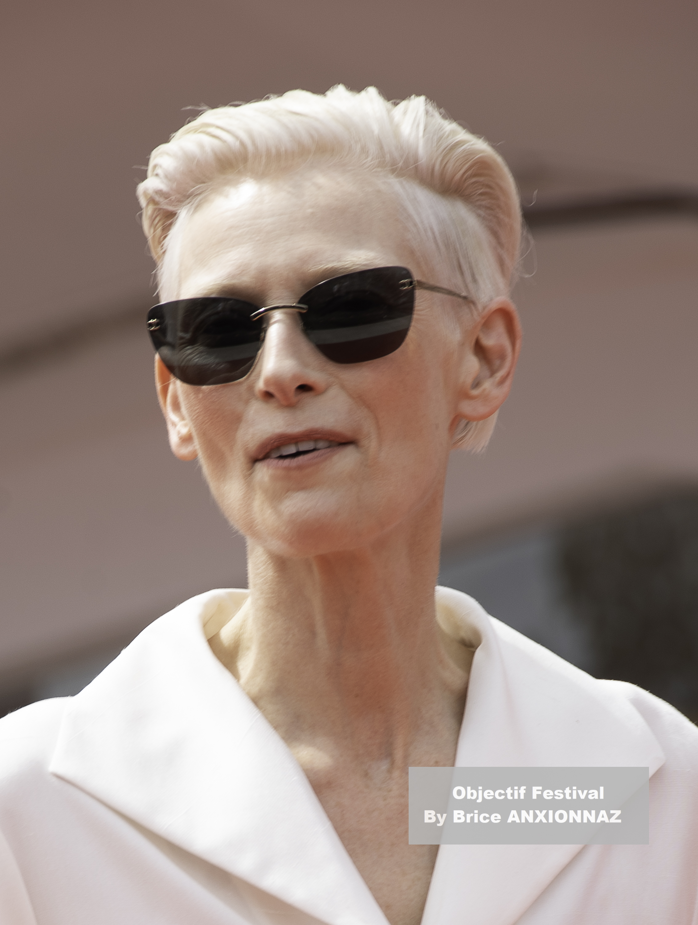 Tilda Swinton / 82eme Mostra Del Cinema / Objectif Festival by Brice ANXIONNAZ