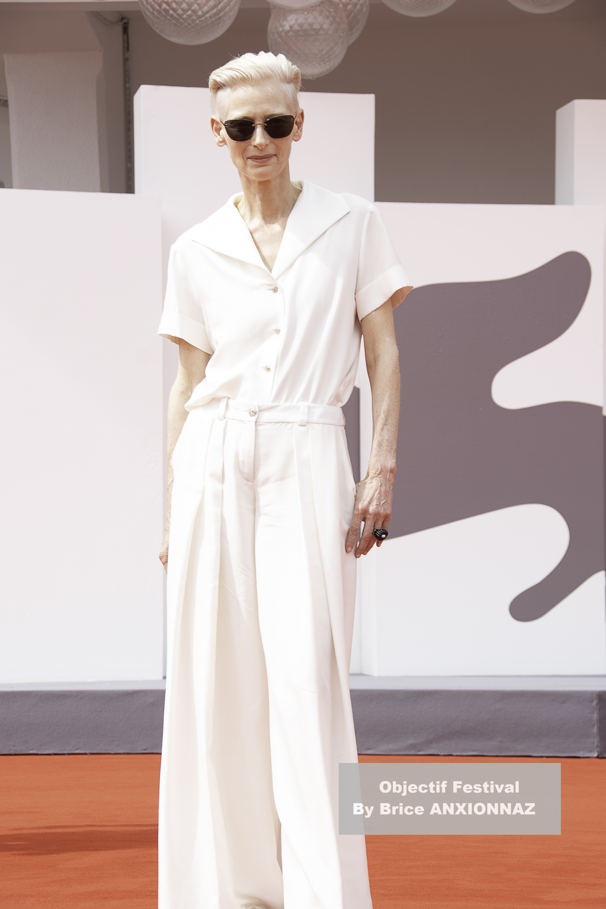 Tilda Swinton / 82eme Mostra Del Cinema / Objectif Festival by Brice ANXIONNAZ