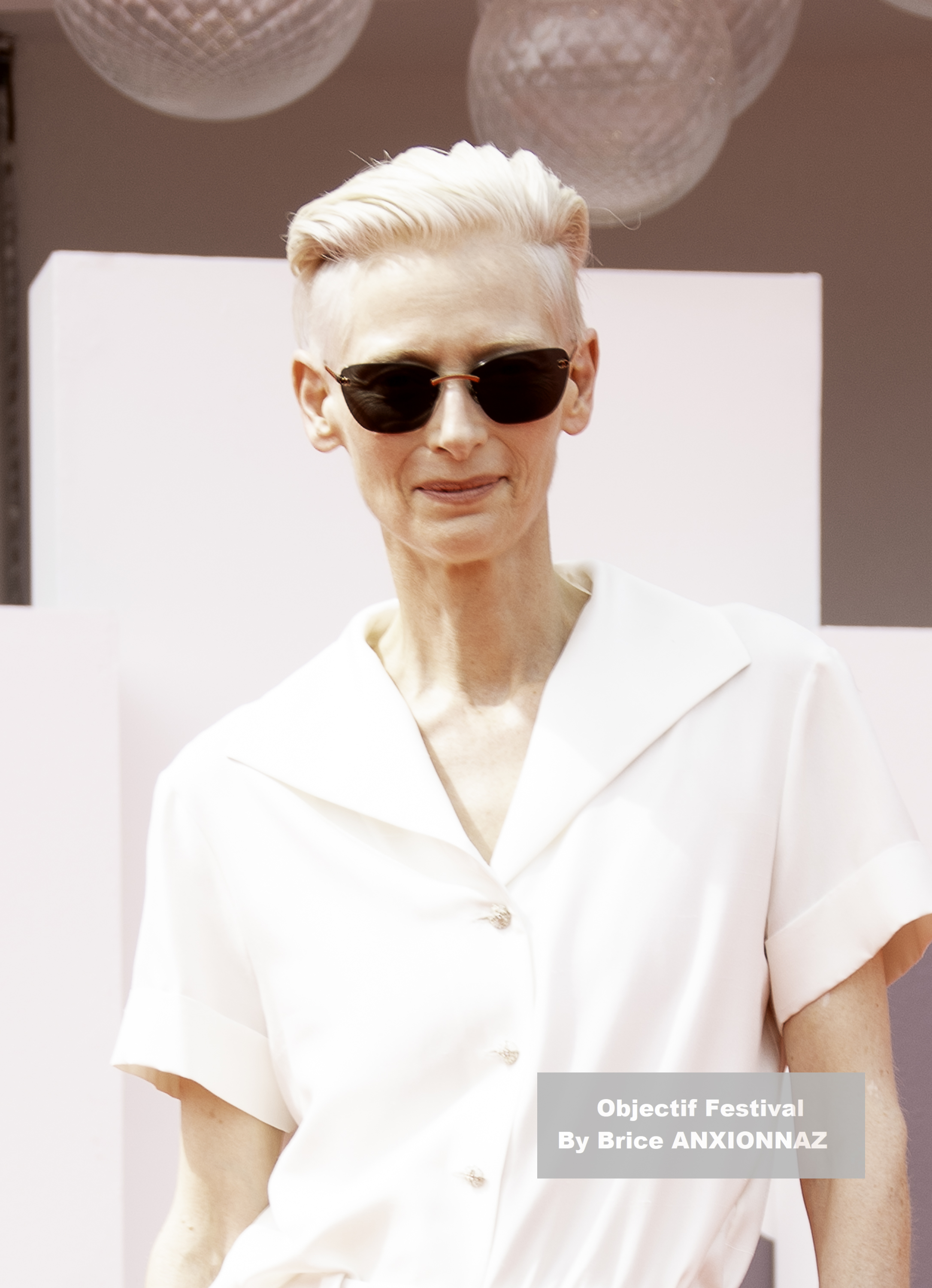 Tilda Swinton / 82eme Mostra Del Cinema / Objectif Festival by Brice ANXIONNAZ