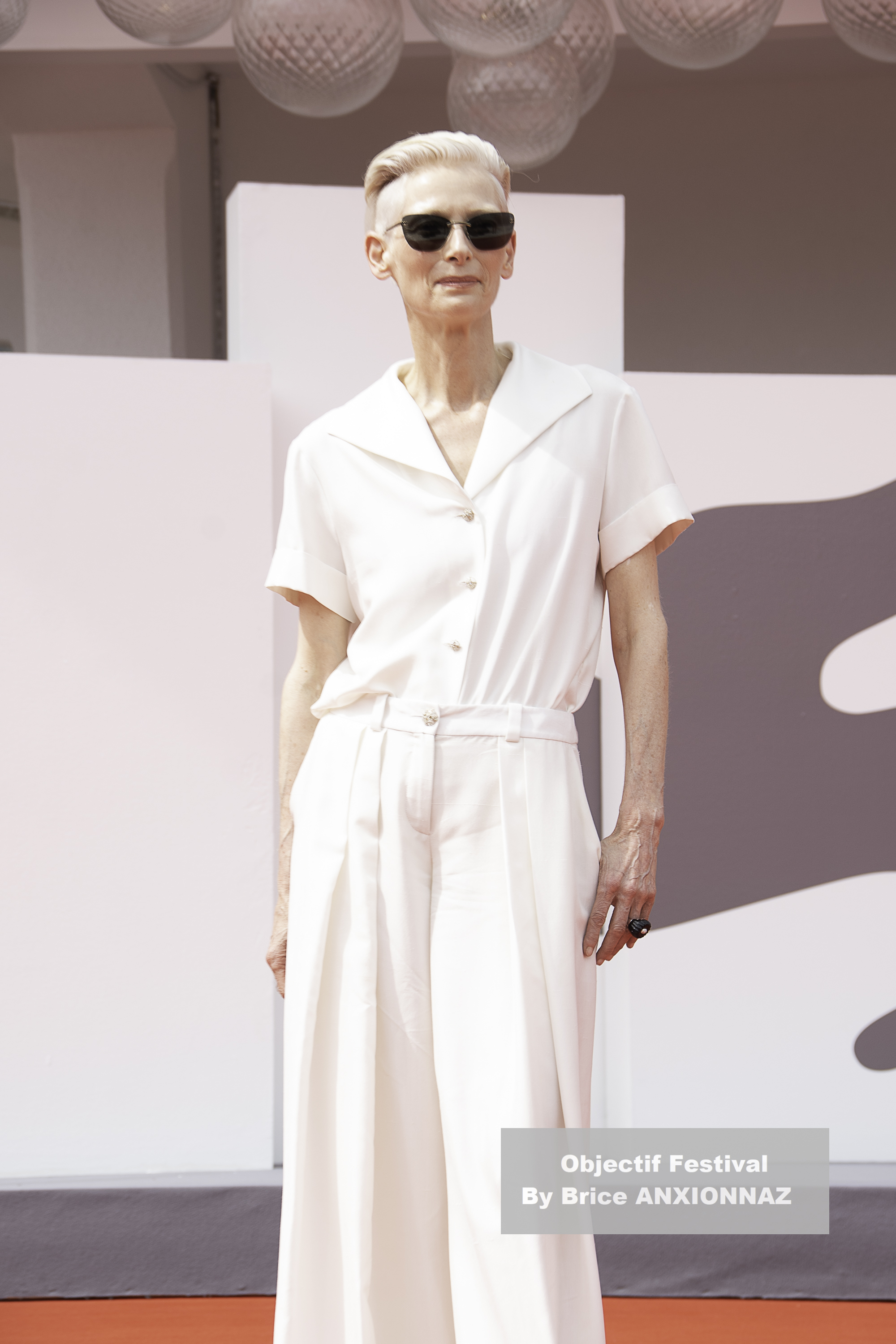 Tilda Swinton / 82eme Mostra Del Cinema / Objectif Festival by Brice ANXIONNAZ