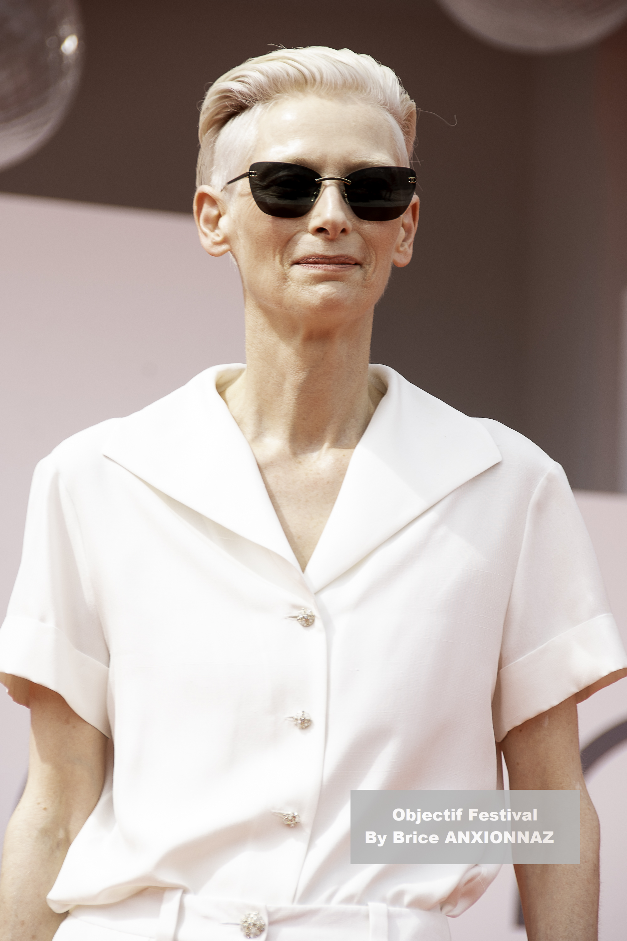 Tilda Swinton / 82eme Mostra Del Cinema / Objectif Festival by Brice ANXIONNAZ