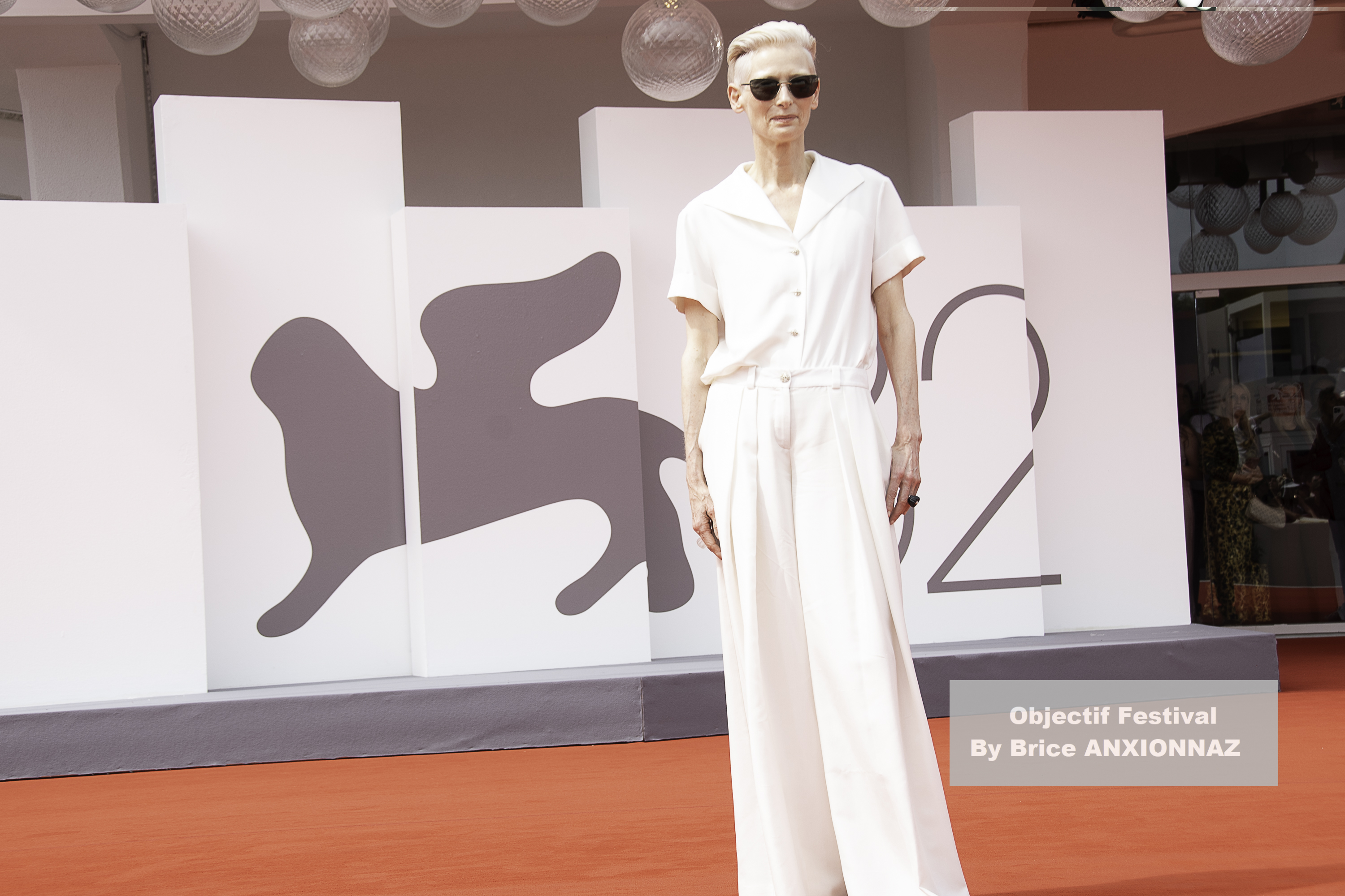 Tilda Swinton / 82eme Mostra Del Cinema / Objectif Festival by Brice ANXIONNAZ