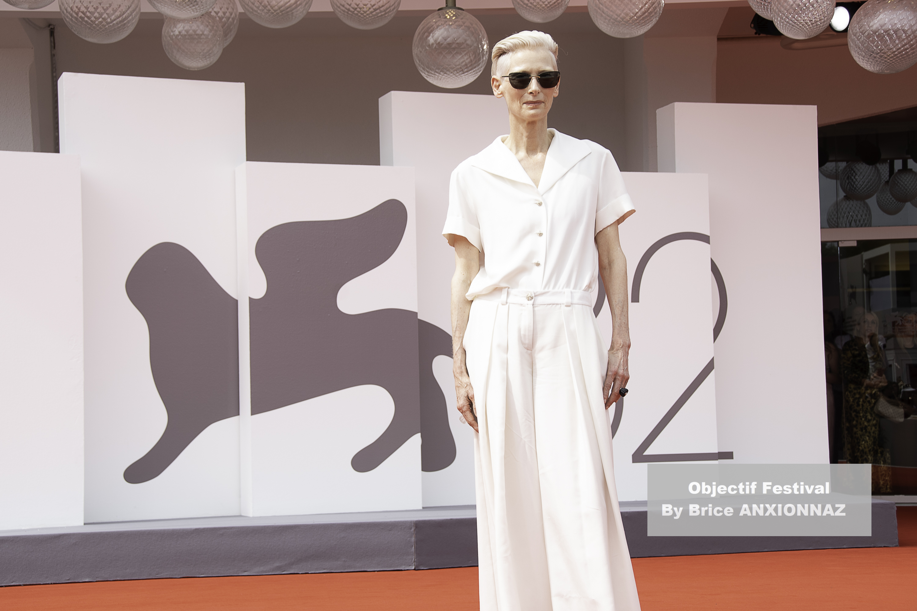 Tilda Swinton / 82eme Mostra Del Cinema / Objectif Festival by Brice ANXIONNAZ