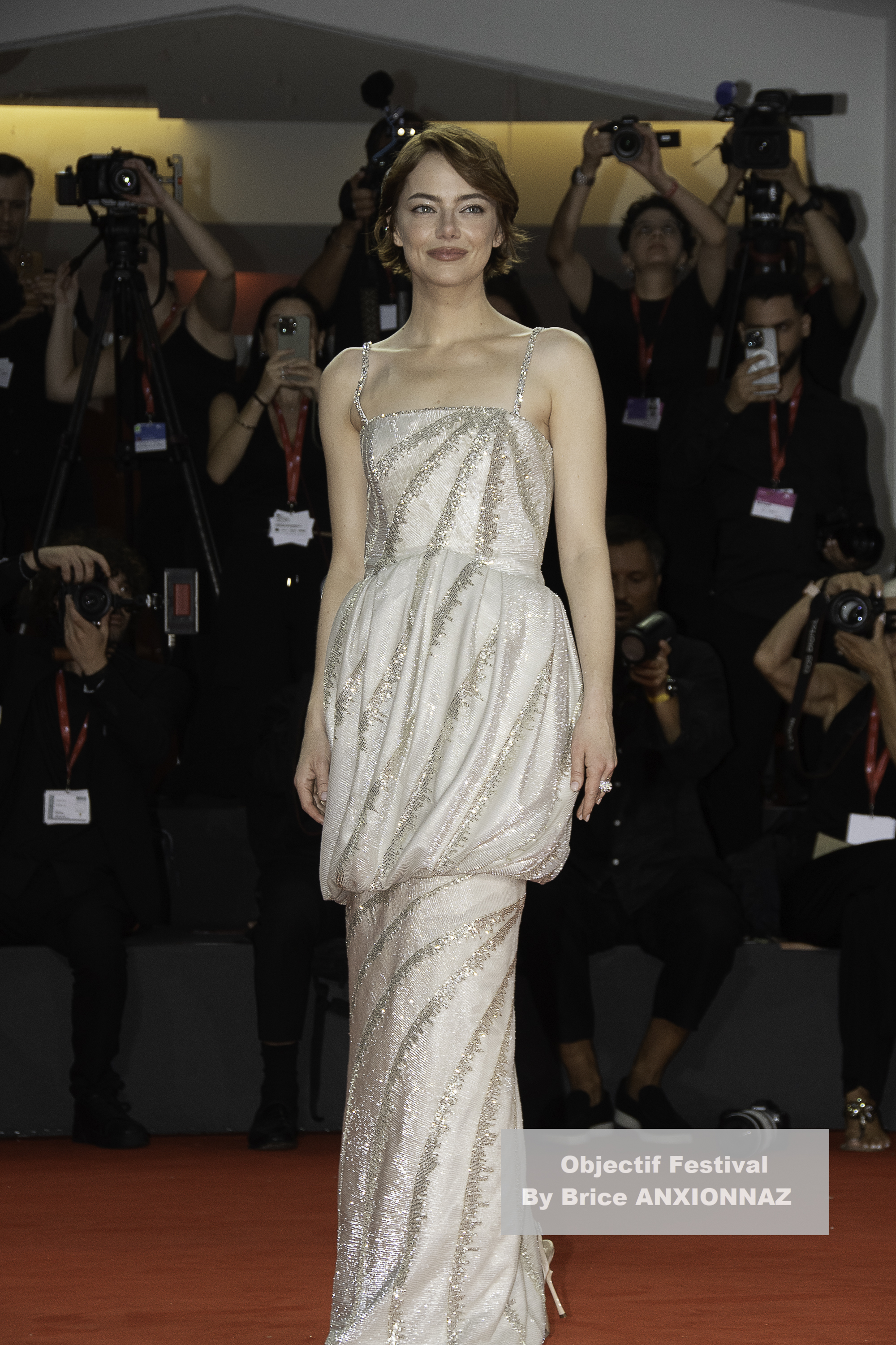 Emma Stone / 82eme Mostra Del Cinema / Objectif Festival by Brice ANXIONNAZ