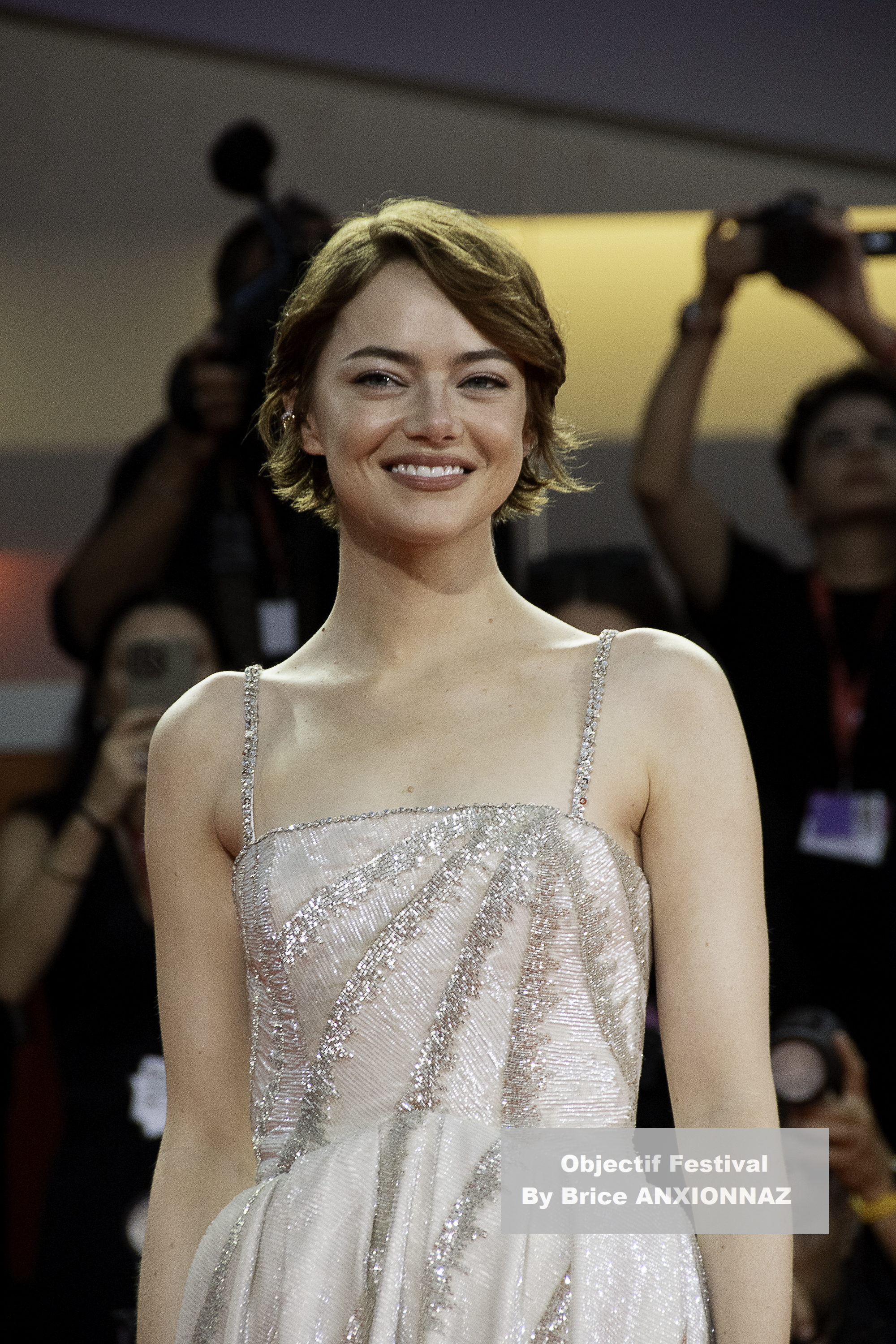 Emma Stone / 82eme Mostra Del Cinema / Objectif Festival by Brice ANXIONNAZ
