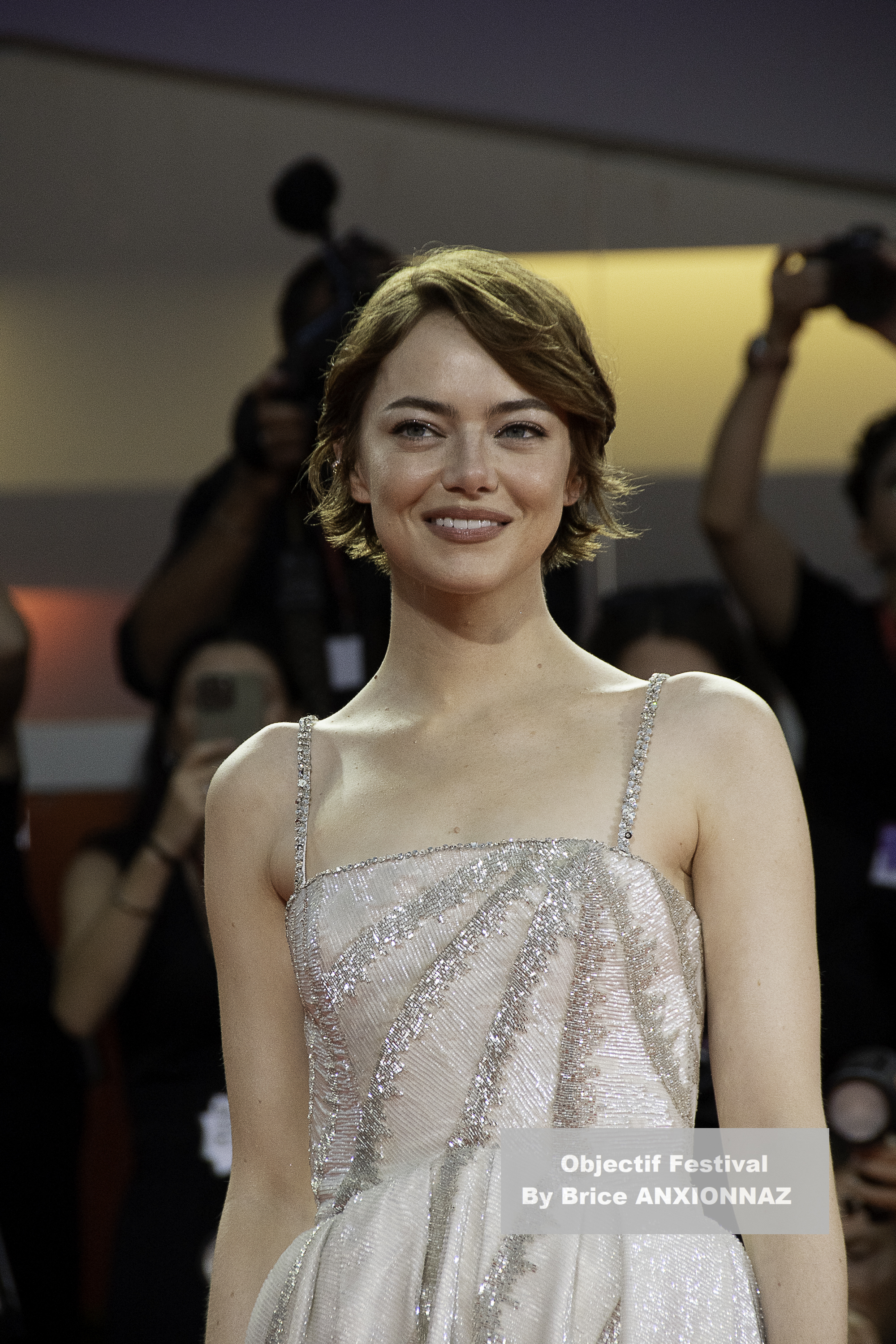 Emma Stone / 82eme Mostra Del Cinema / Objectif Festival by Brice ANXIONNAZ