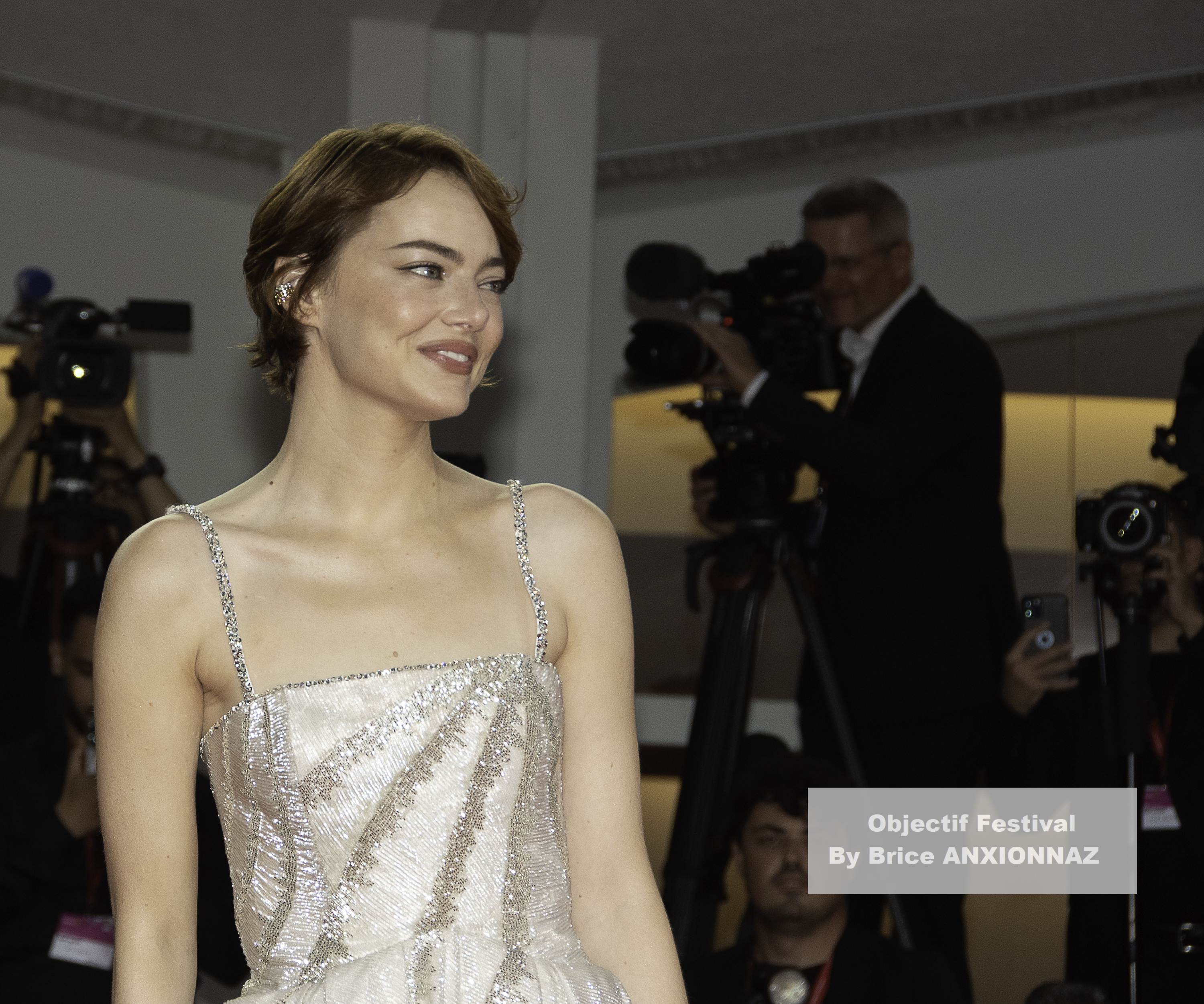 Emma Stone / 82eme Mostra Del Cinema / Objectif Festival by Brice ANXIONNAZ