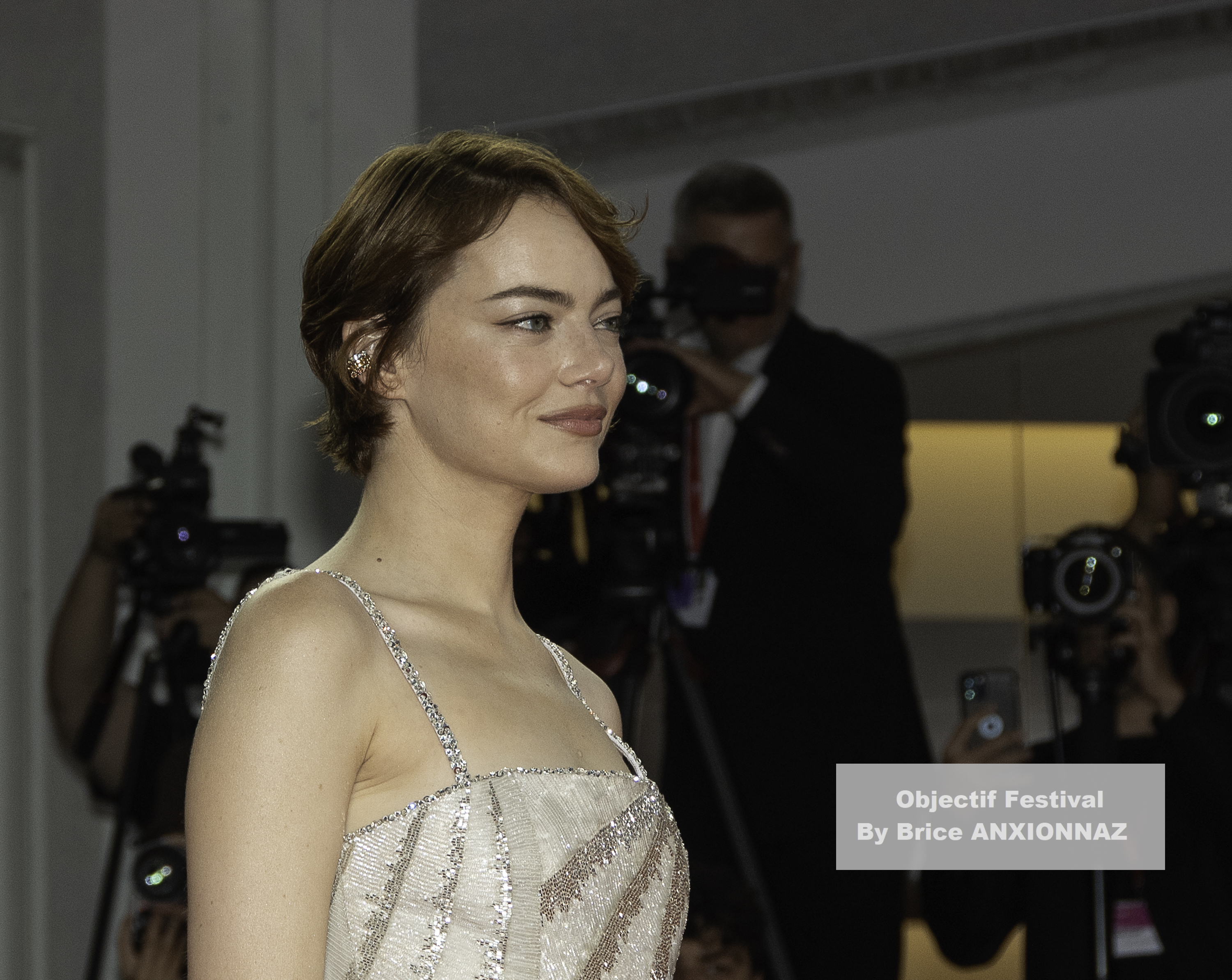 Emma Stone / 82eme Mostra Del Cinema / Objectif Festival by Brice ANXIONNAZ