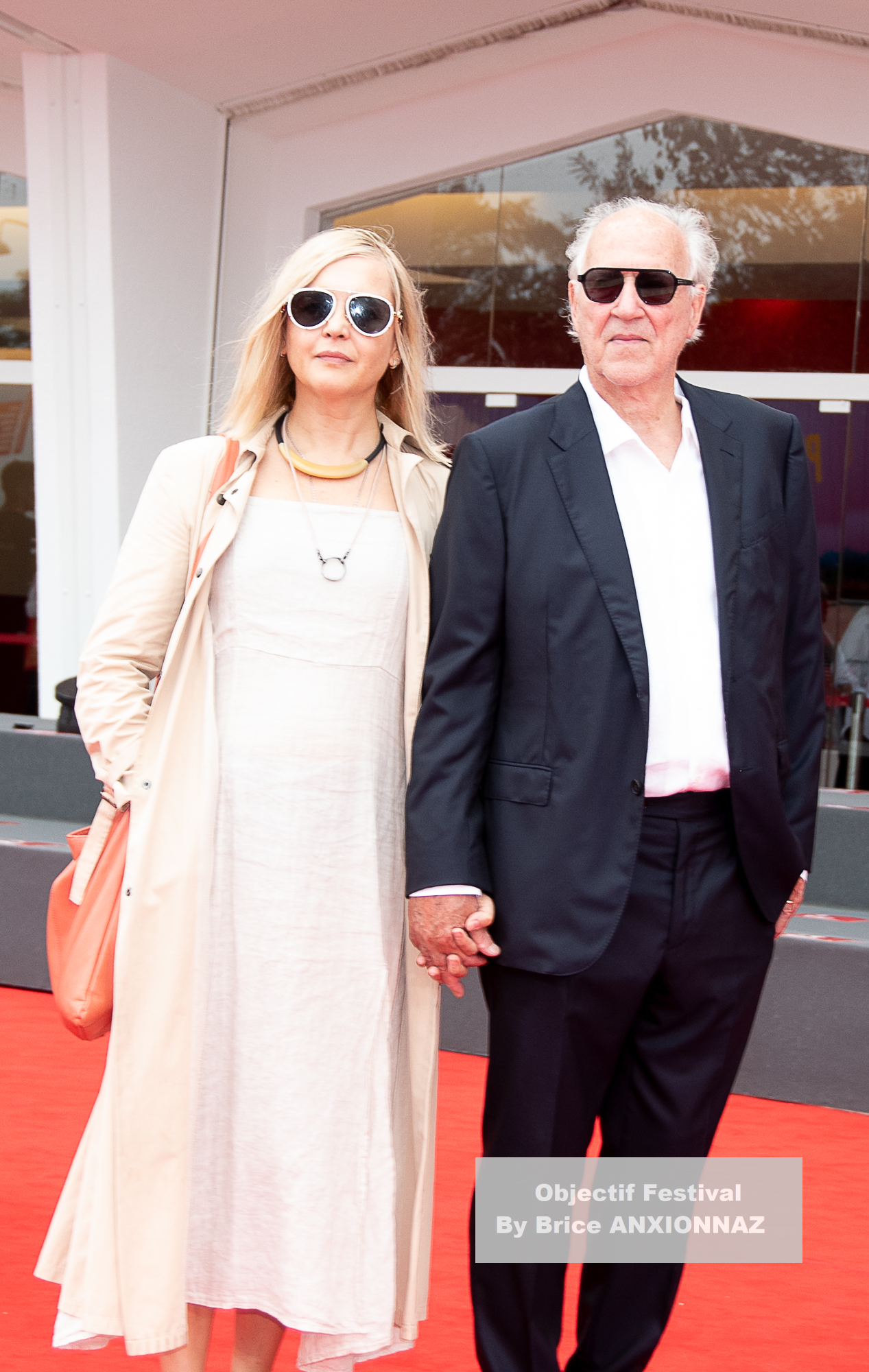 Werner Herzog And Lena Herzog / 82eme Mostra Del Cinema / Objectif Festival by Brice ANXIONNAZ