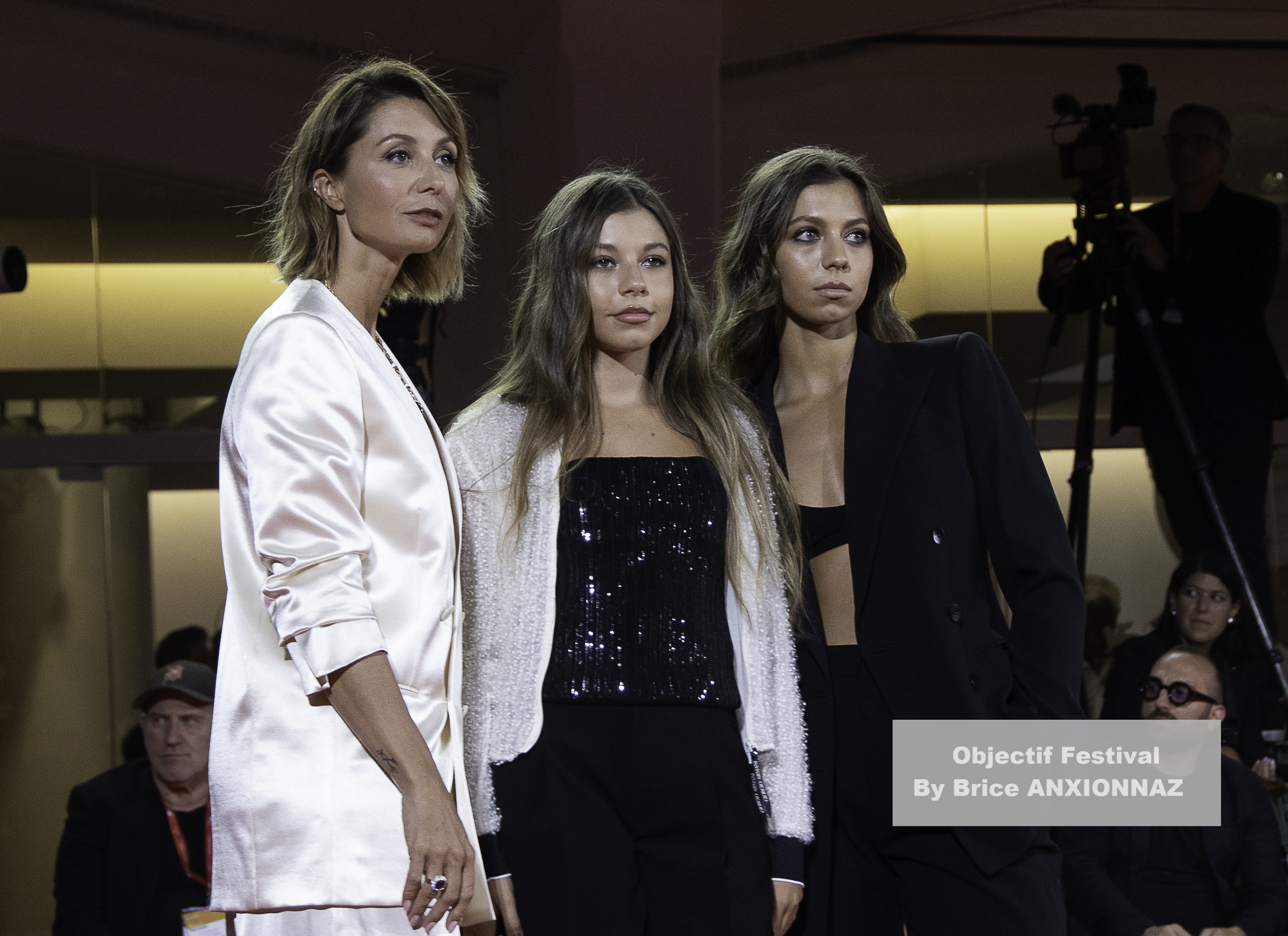 Anna Ferzetti Lea Favino Greta Favino / 82eme Mostra Del Cinema / Objectif Festival by Brice ANXIONNAZ