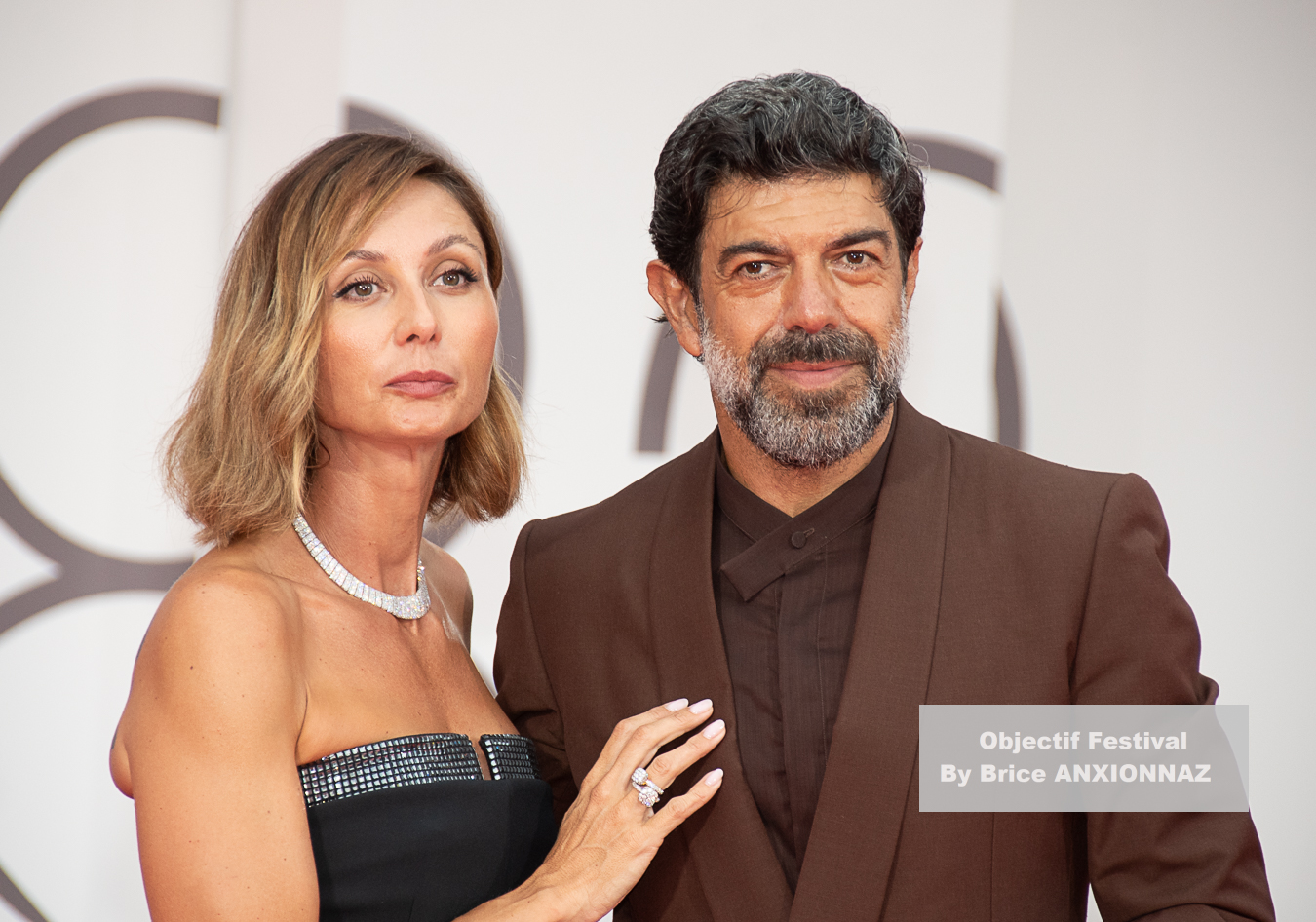 Anna Ferzetti And Pierfrancesco Favino / 82eme Mostra Del Cinema / Objectif Festival by Brice ANXIONNAZ