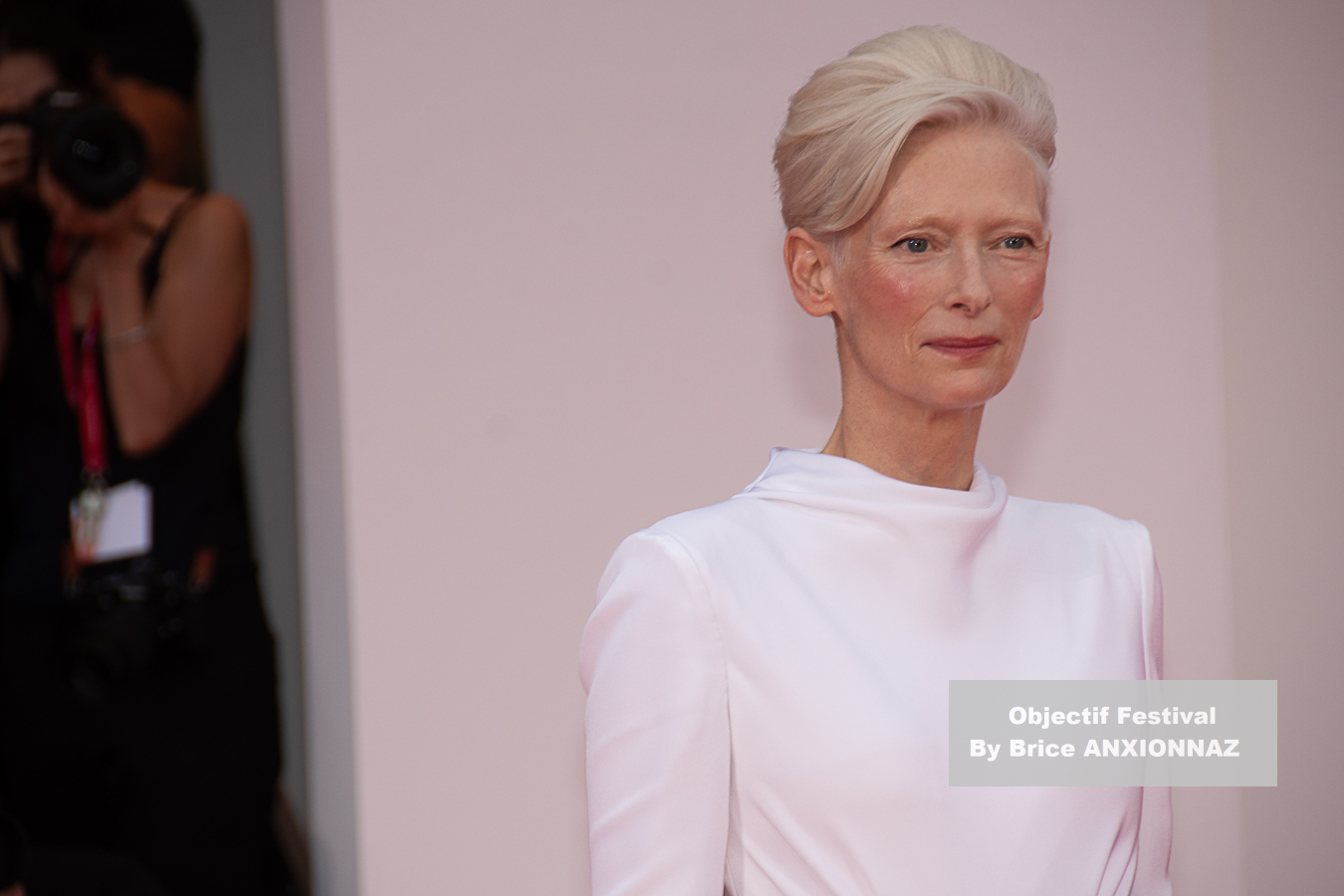 Tilda Swinton / 82eme Mostra Del Cinema / Objectif Festival by Brice ANXIONNAZ