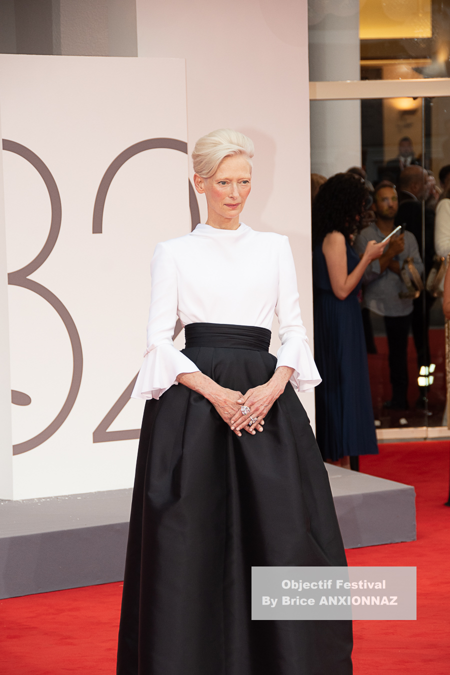 Tilda Swinton / 82eme Mostra Del Cinema / Objectif Festival by Brice ANXIONNAZ