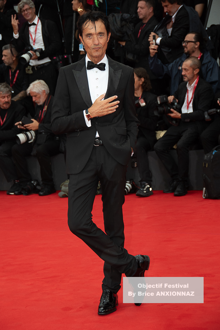 Tiziana Ronca And Giulio B / 82eme Mostra Del Cinema / Objectif Festival by Brice ANXIONNAZ