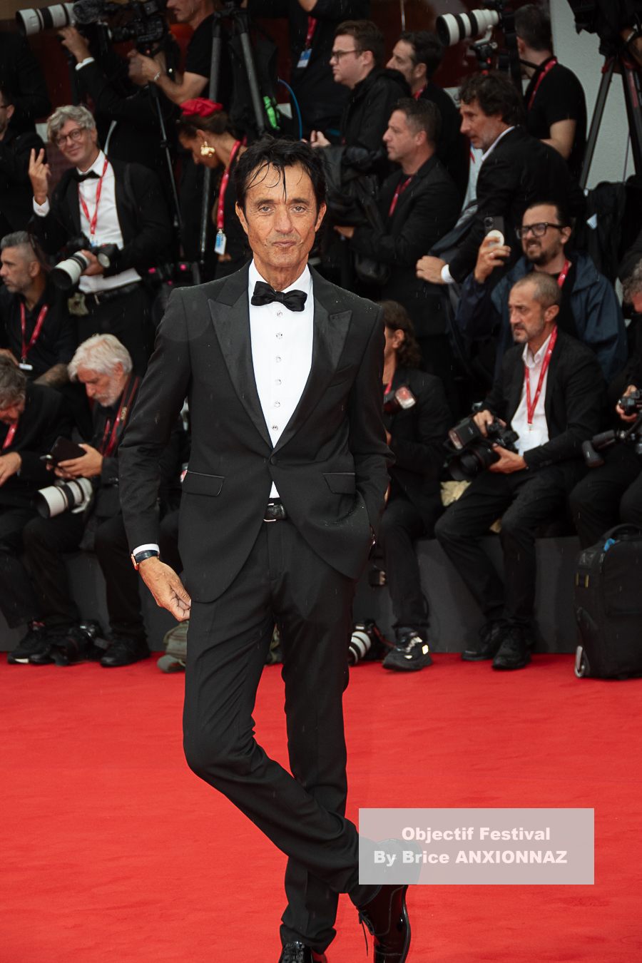 Tiziana Ronca And Giulio B / 82eme Mostra Del Cinema / Objectif Festival by Brice ANXIONNAZ