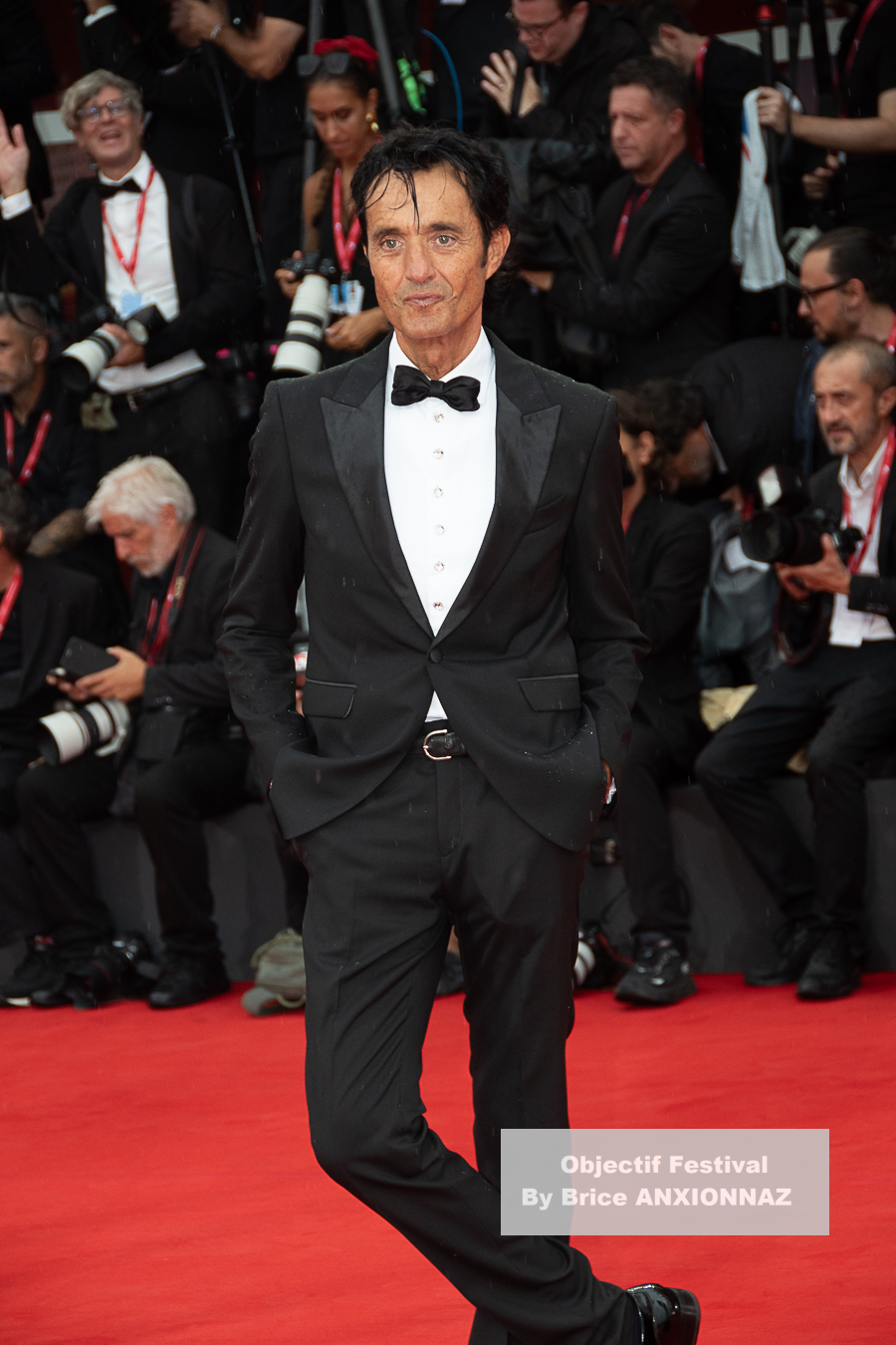 Tiziana Ronca And Giulio B / 82eme Mostra Del Cinema / Objectif Festival by Brice ANXIONNAZ