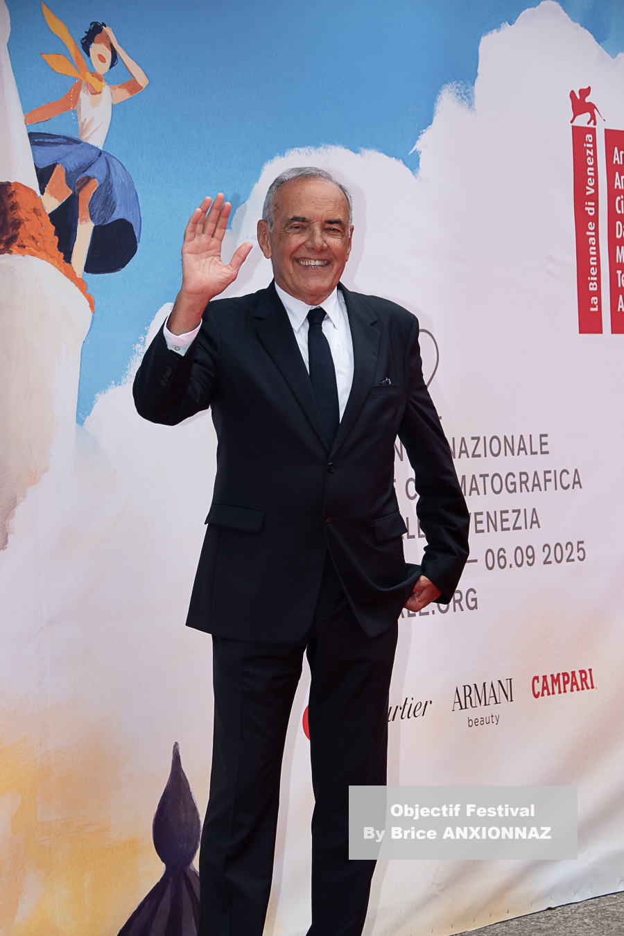 Alberto Barbera / 82eme Mostra Del Cinema / Objectif Festival by Brice ANXIONNAZ