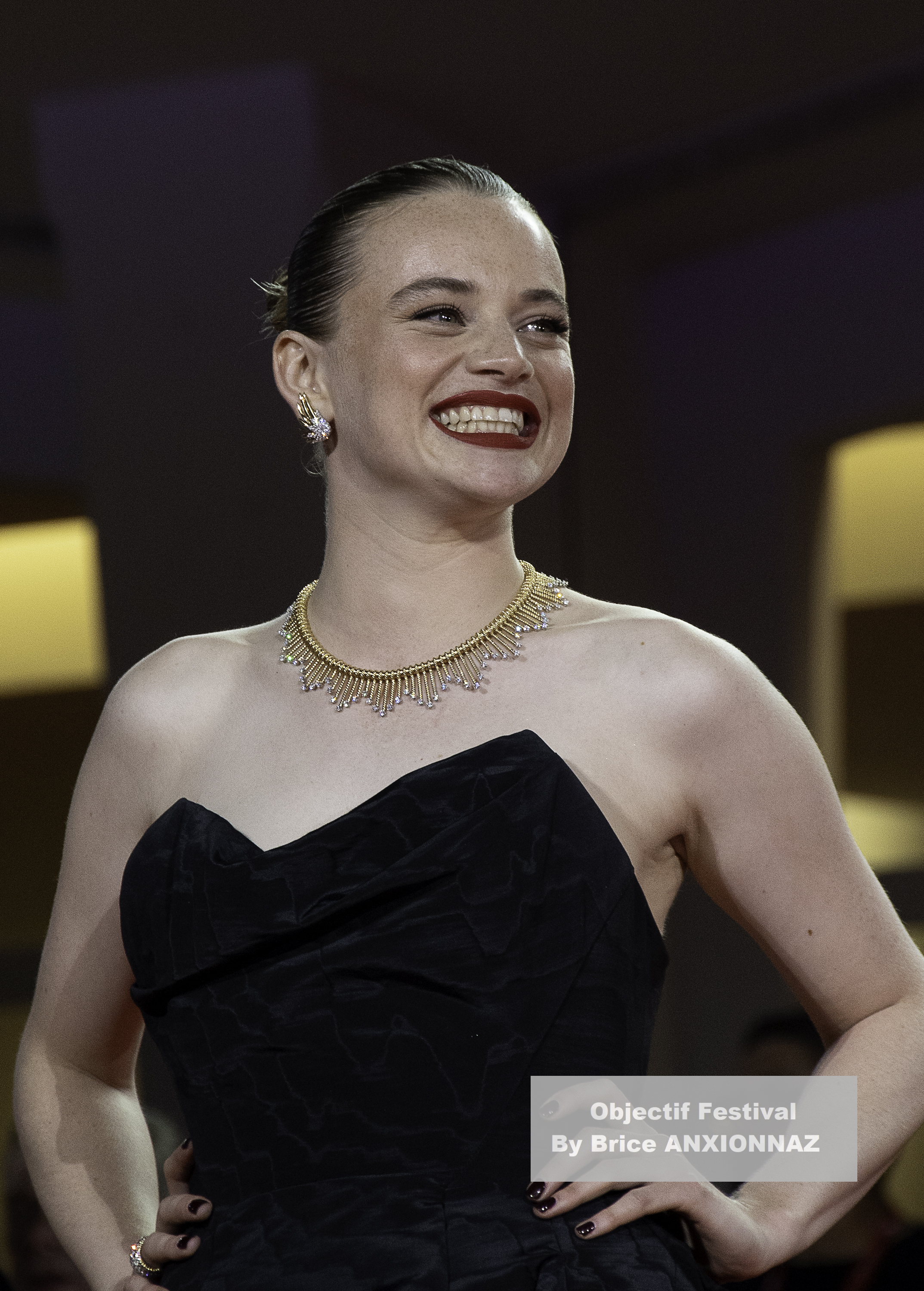 Luna Wedler / 82eme Mostra Del Cinema / Objectif Festival by Brice ANXIONNAZ