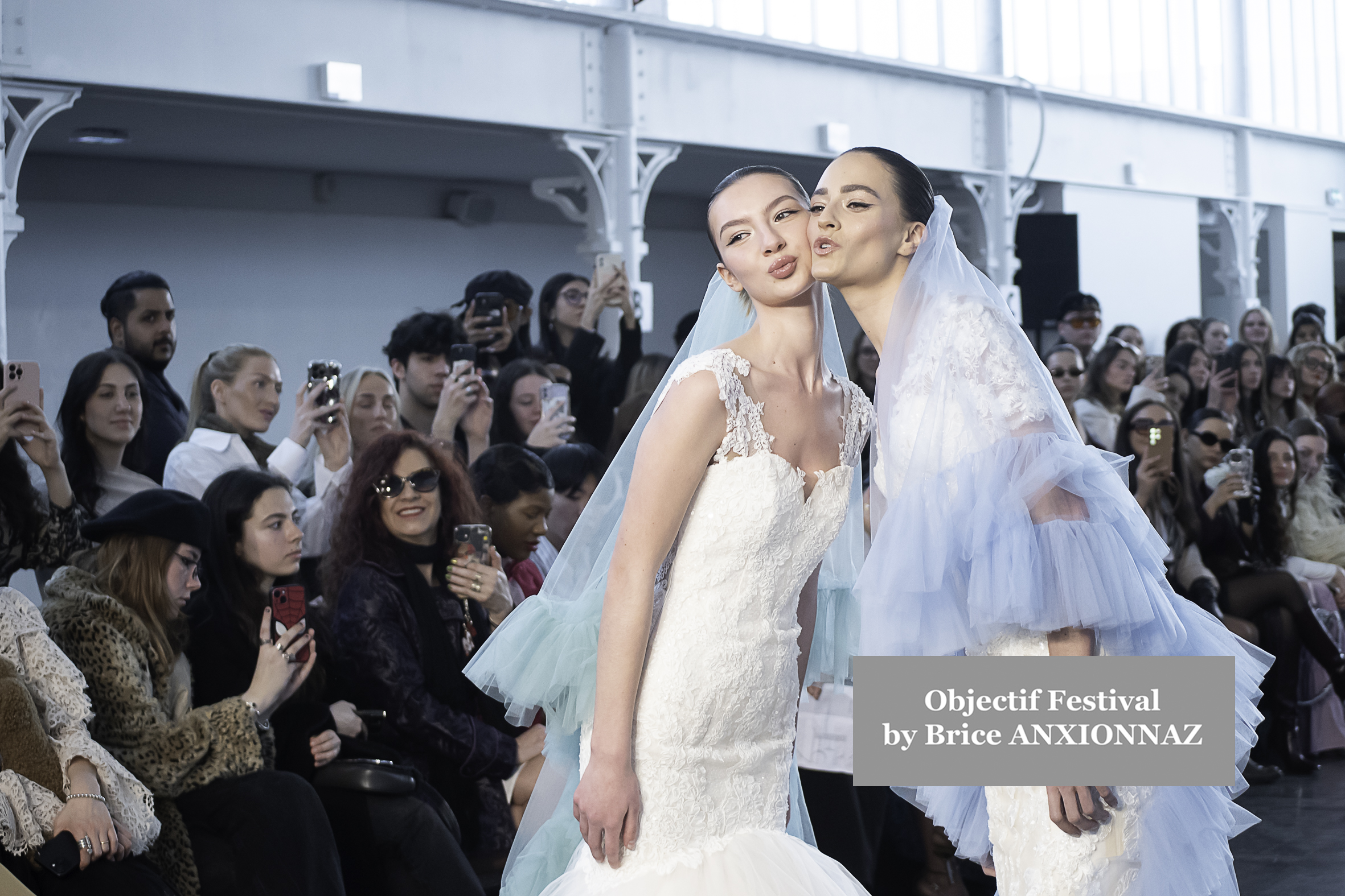 Model Global Fashion Collective - Ameris runway - Défilé attends the Day4atPFWWomenGFCEvent, France on March 6th, 2025 - Photos by Brice ANXIONNAZ (Objectif Festival)