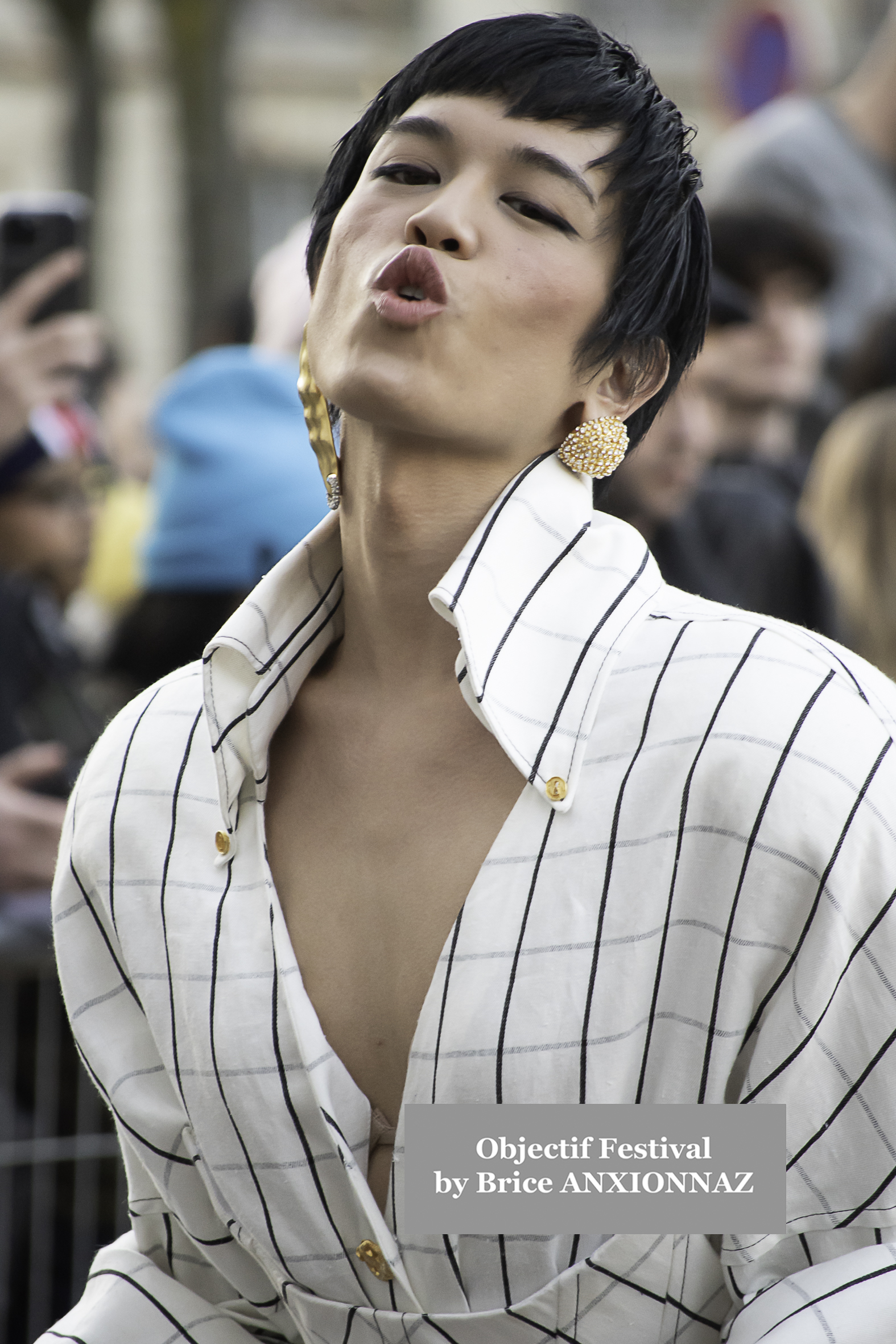 Photo de Diane Kruger -  Streetstyle photos at Rick Owens guests arrivals - Paris Fashion Week lors de l'événement à Streetstyle-photos-of-guests-arrivals-at-the-Rick-Owens-show-Paris-Fashion-Week le 8 March 2025 par Brice ANXIONNAZ (Objectif Festival)